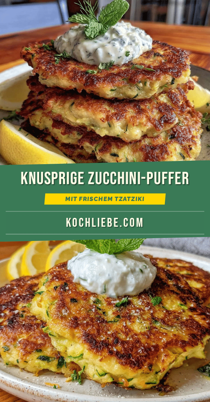 knusprige zucchini-puffer recipe