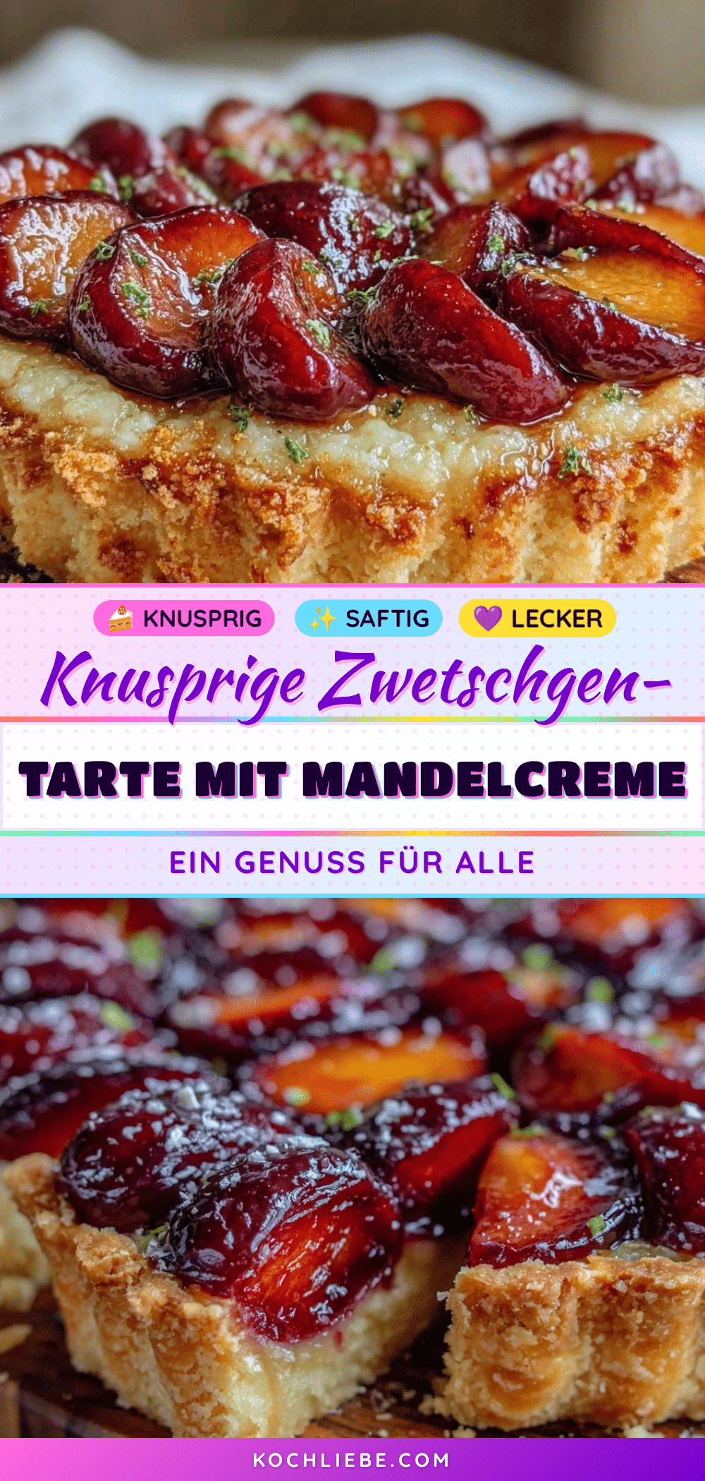knusprige Zwetschgen-Tarte recipe
