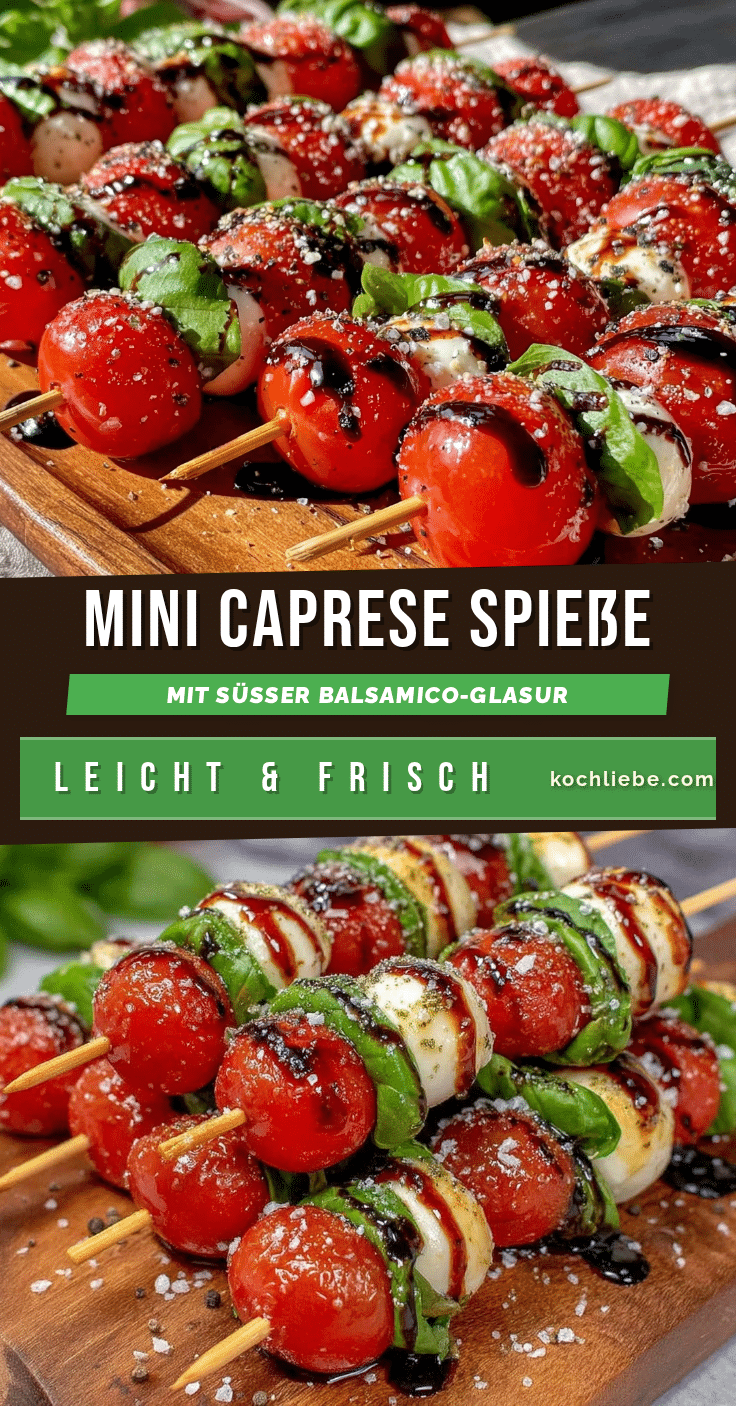 Mini Caprese Spieße recipe