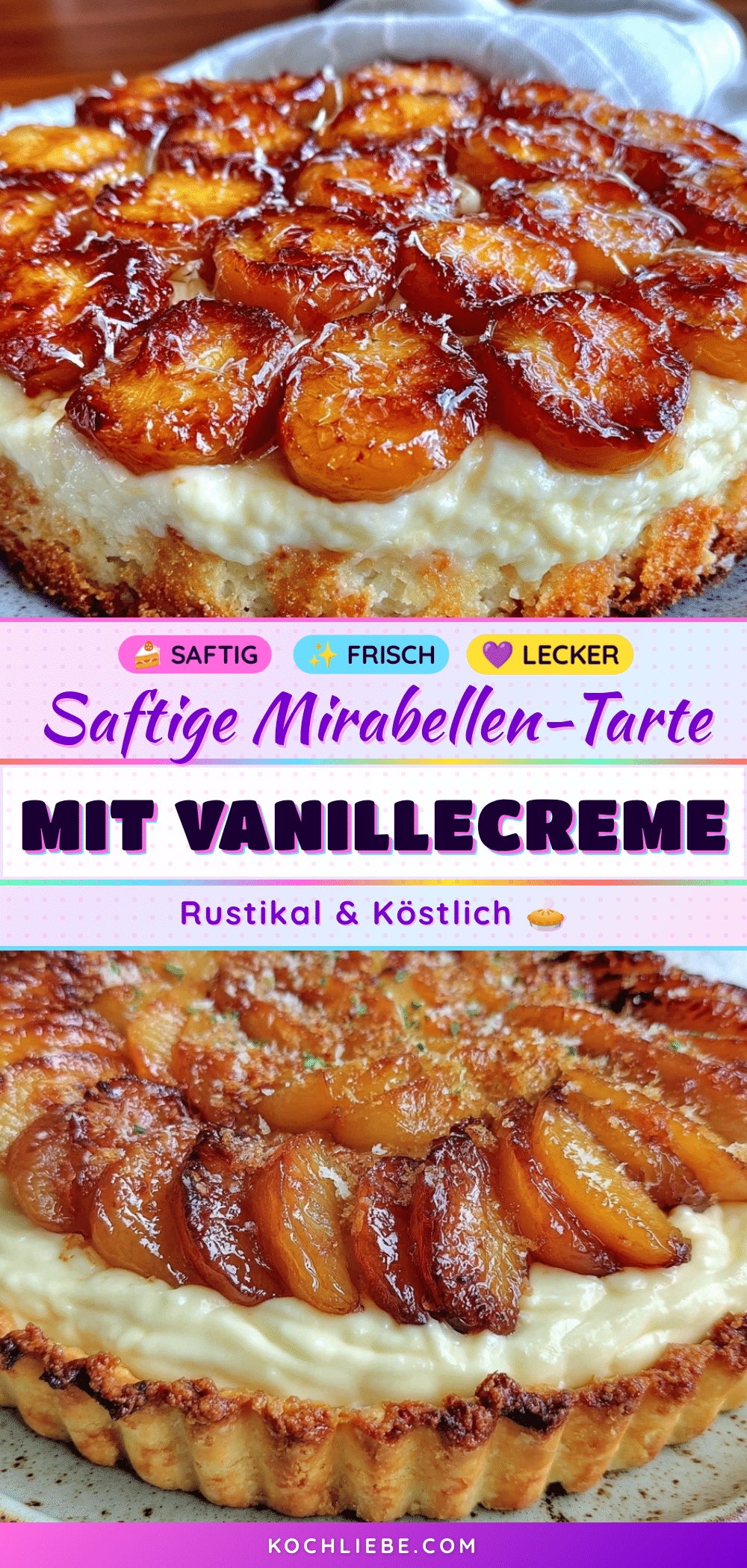 Mirabellen-Tarte recipe