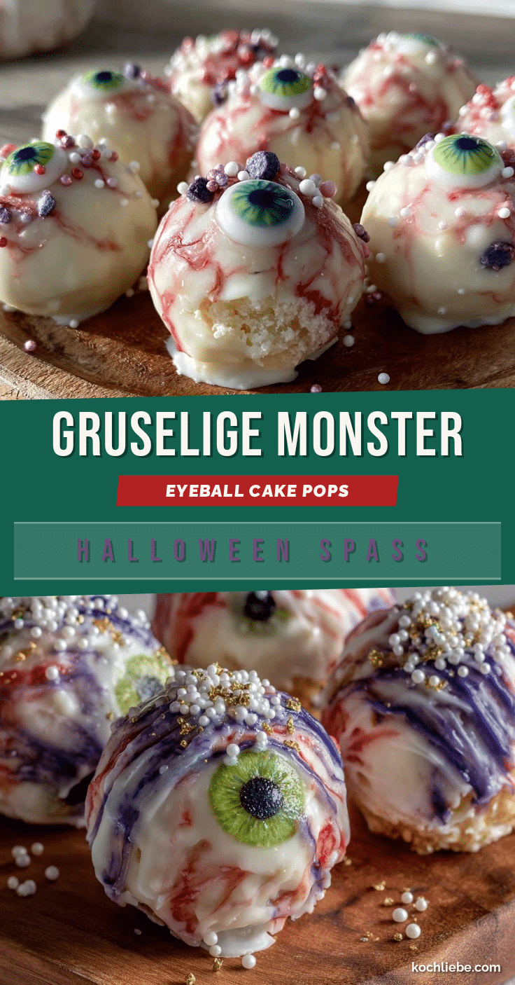 Monster Eyeball Cake Pops recipe