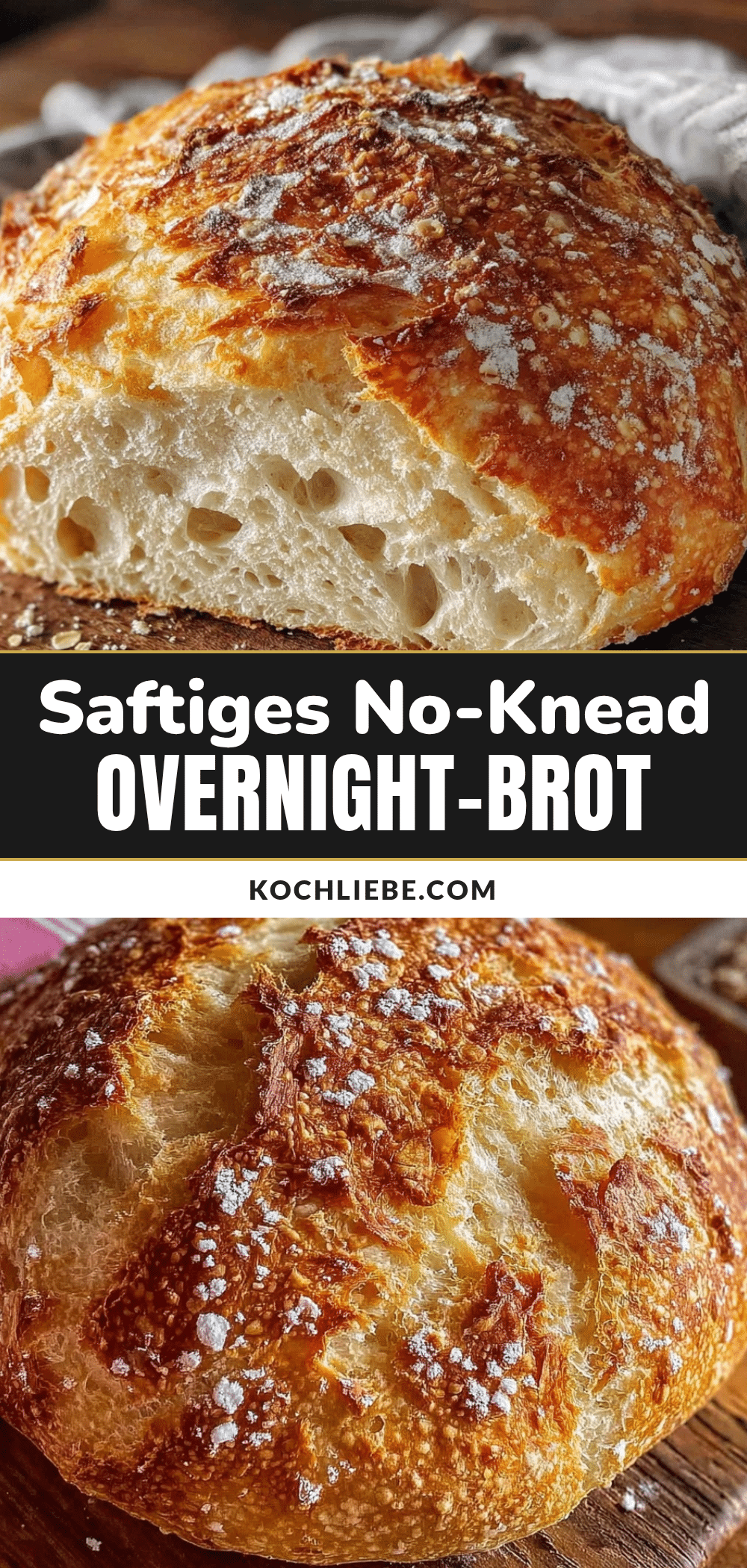 Overnight-Brot ohne Kneten recipe