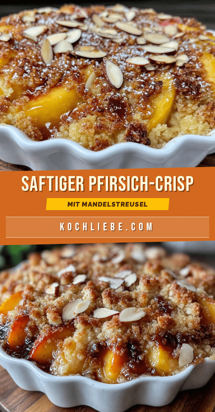 Pfirsich-Crisp recipe