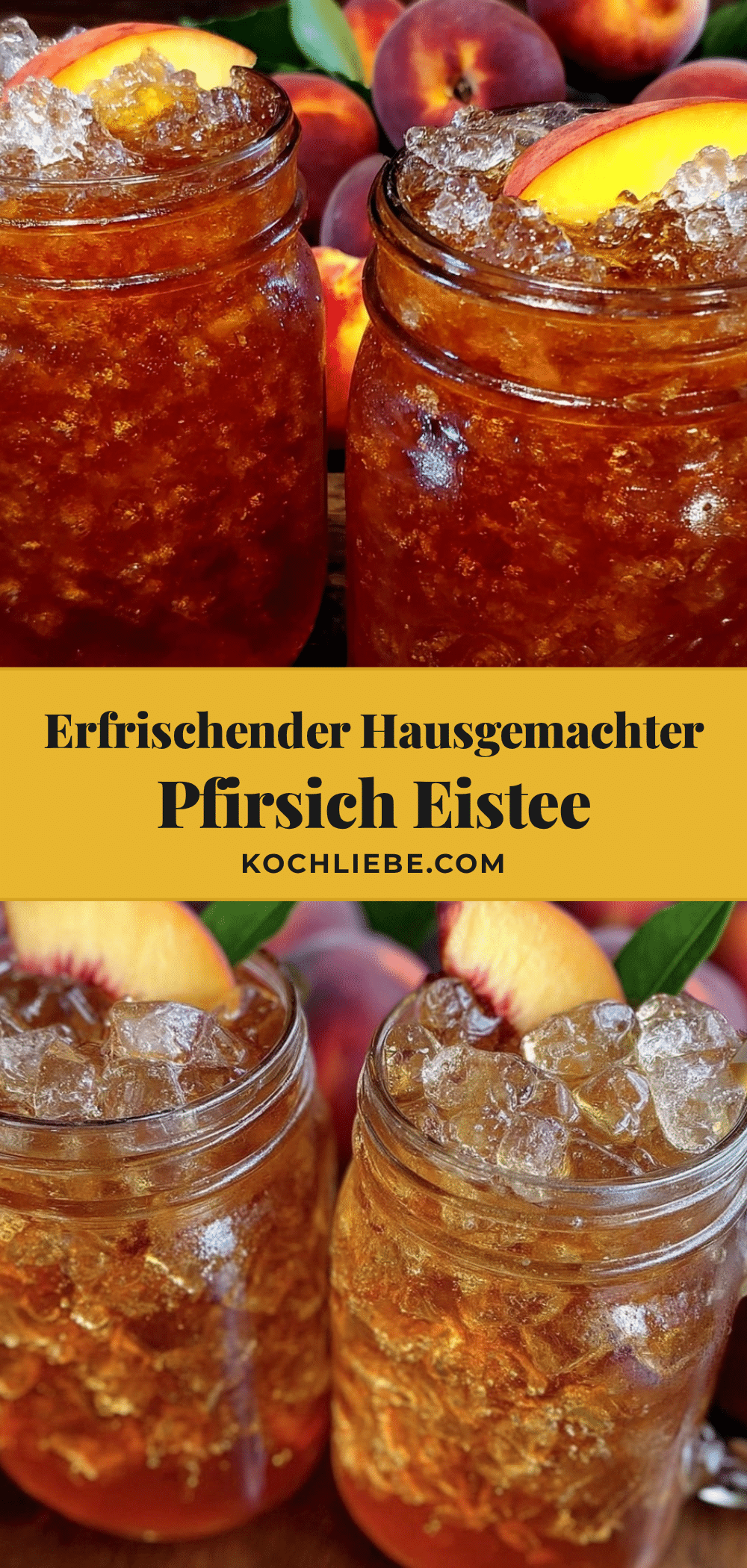 Pfirsich Eistee recipe