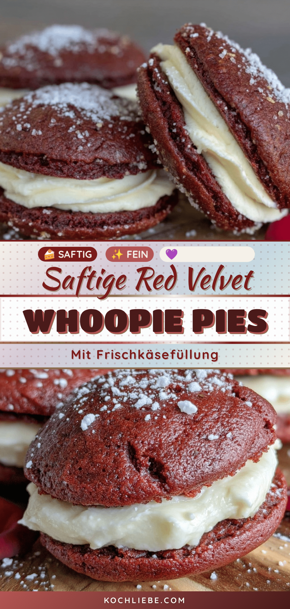 Red Velvet Whoopie Pies recipe