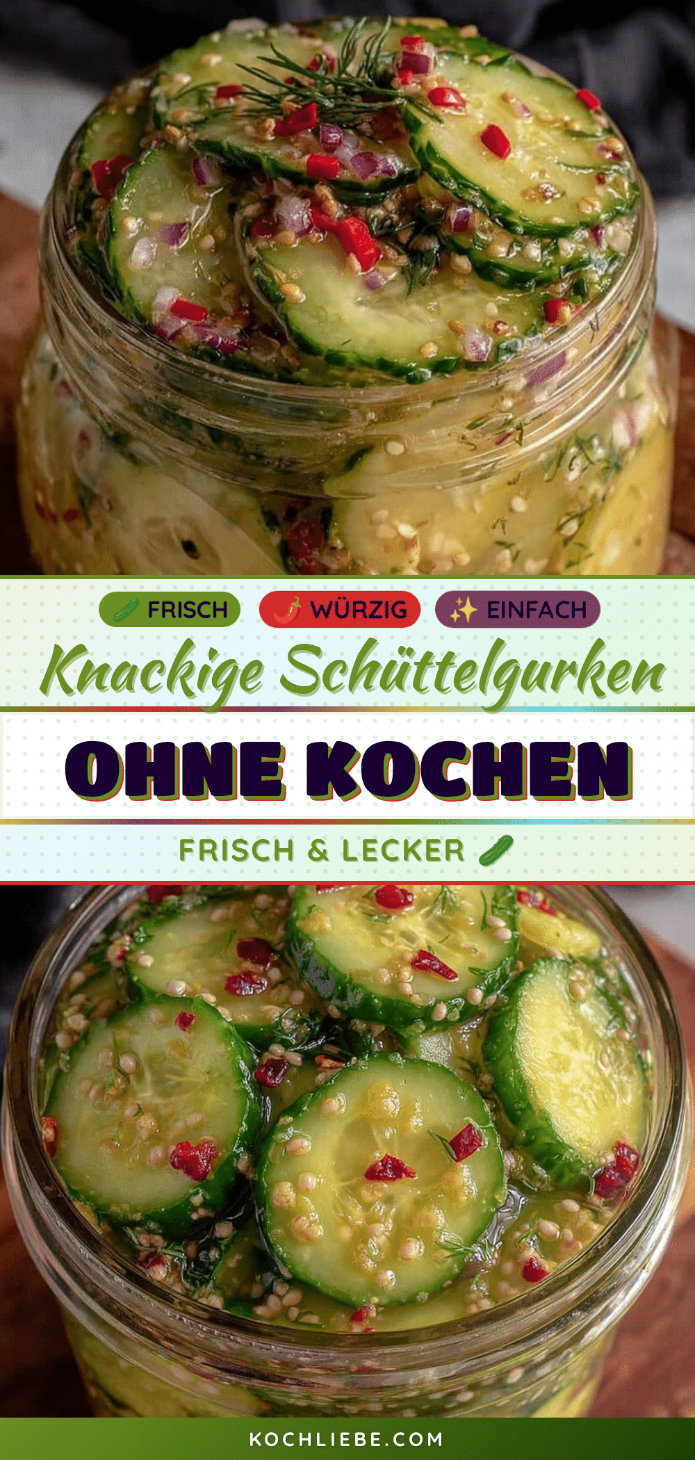 Schüttelgurken Rezept recipe