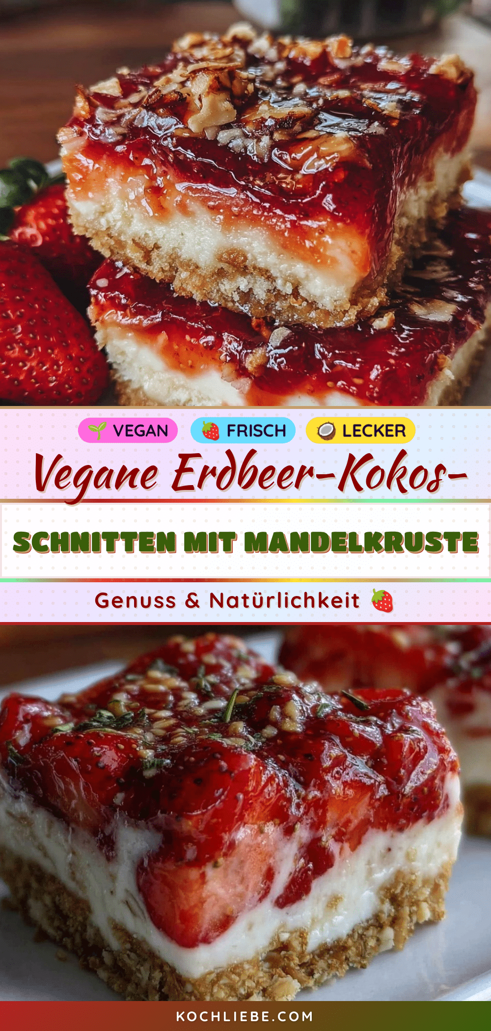 vegane erdbeer-kokos-schnitten recipe