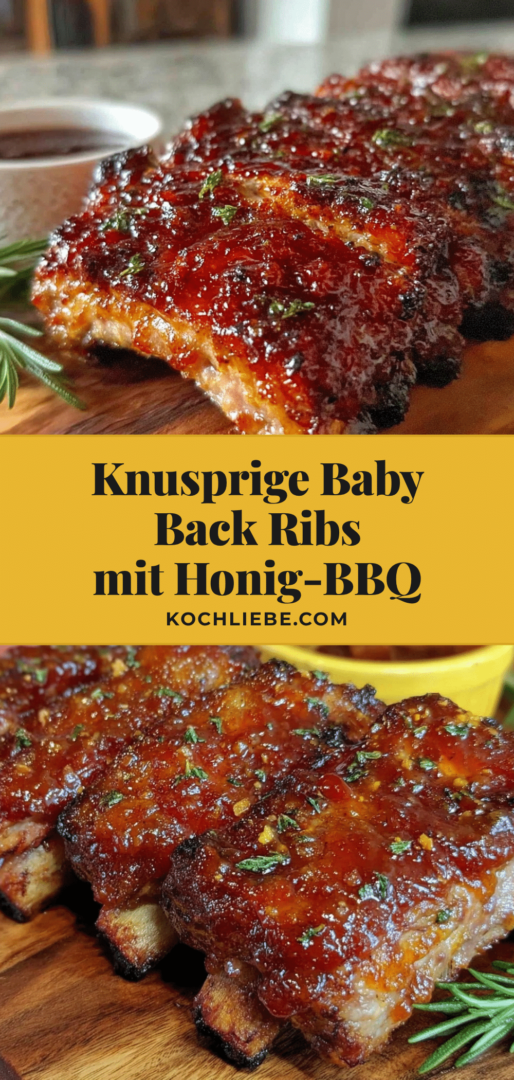 Baby Back Ribs Heißluftfritteuse recipe