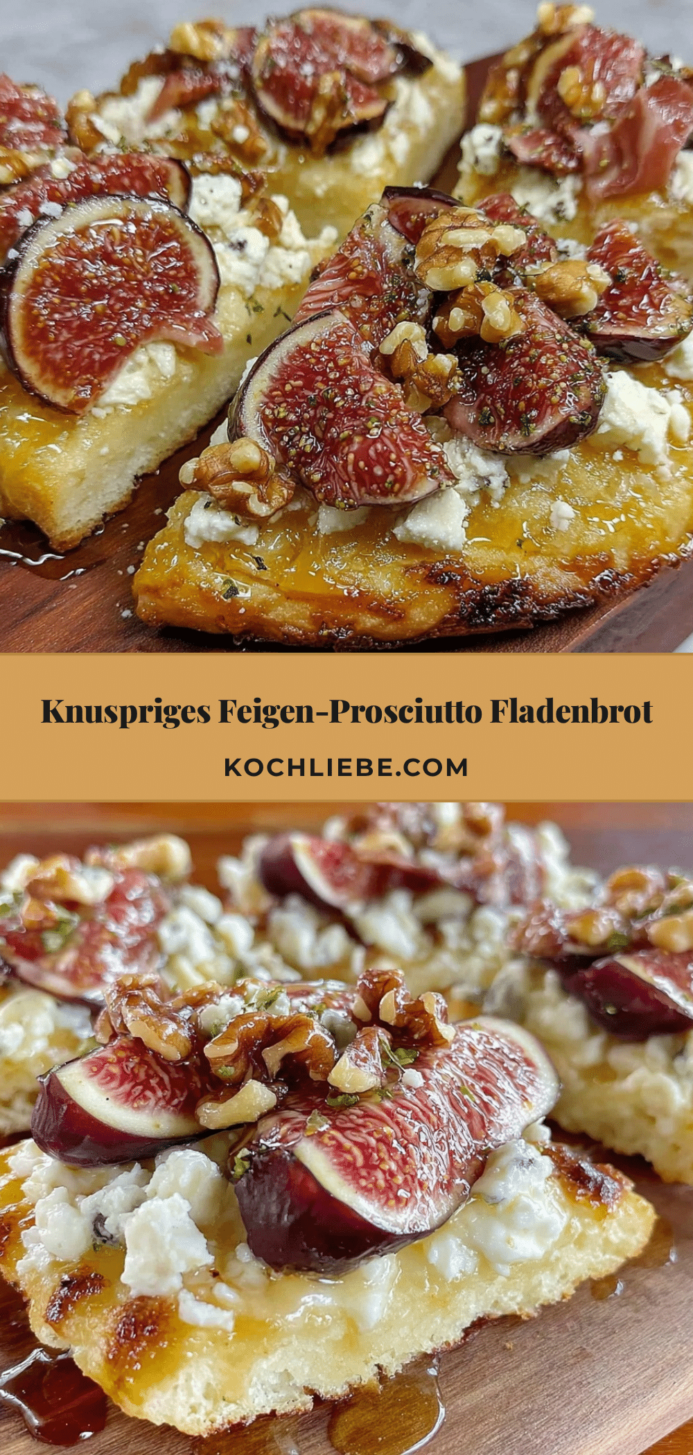Feigen-Prosciutto Fladenbrot recipe