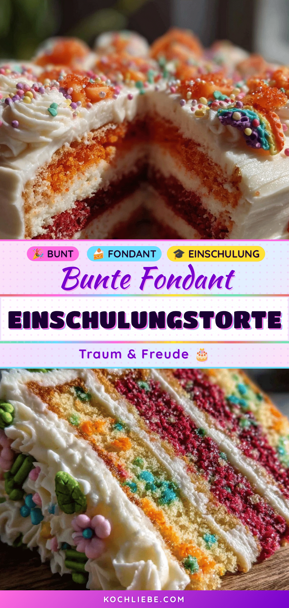Fondant-Einschulungstorte recipe