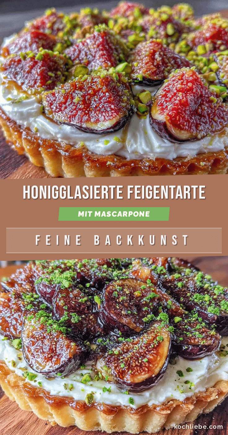 honigglasierte feigentarte recipe