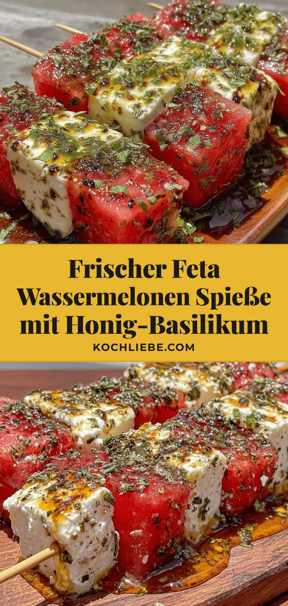 marinierte feta-wassermelonen-spieße recipe