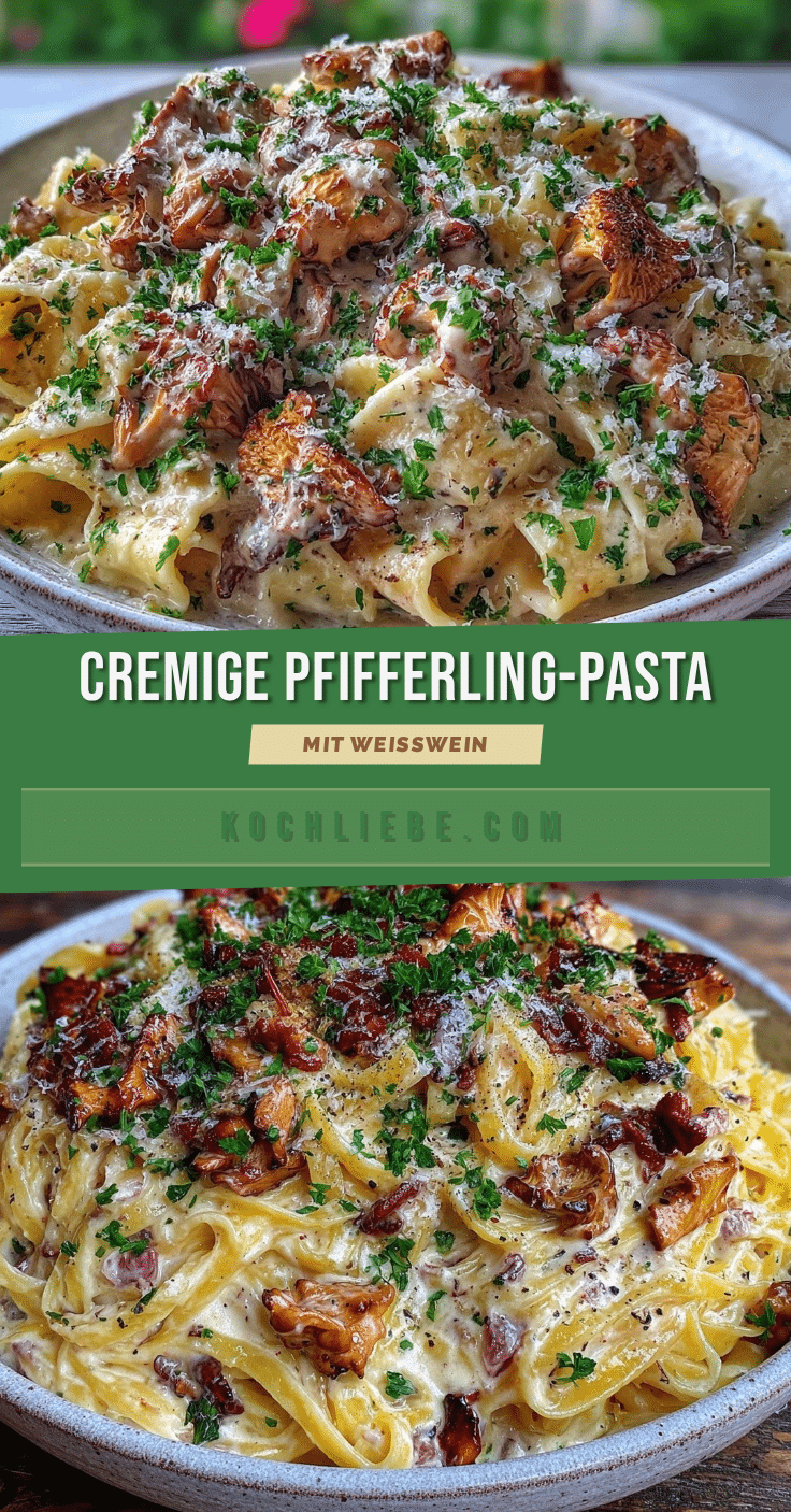 Pfifferling-Pasta recipe