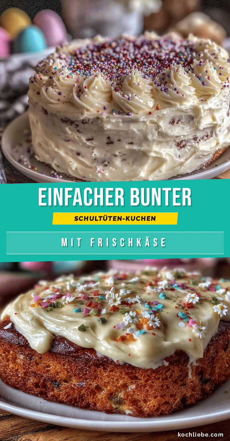 Schultüten-Motivtorte recipe