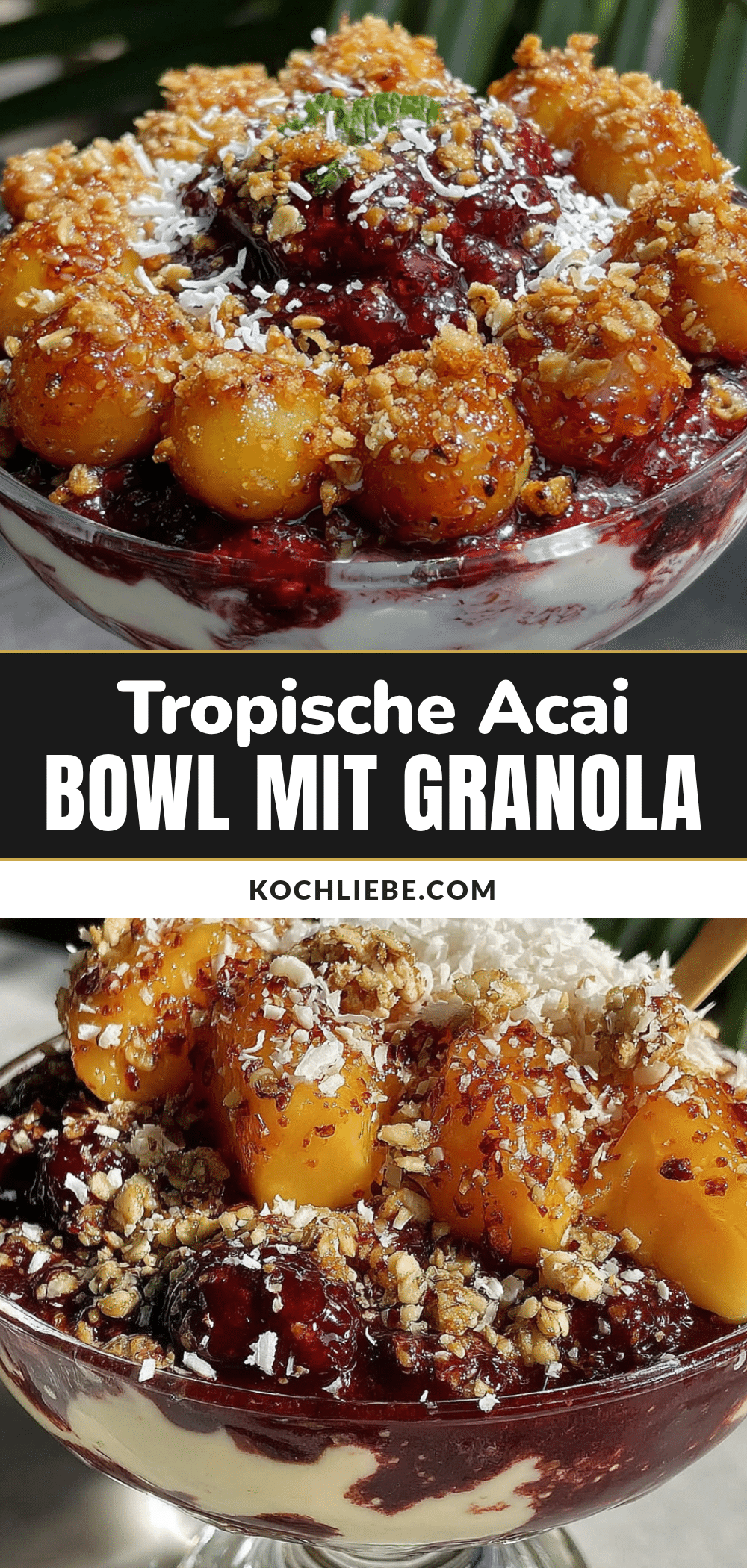 Acai Bowl mit Mango recipe