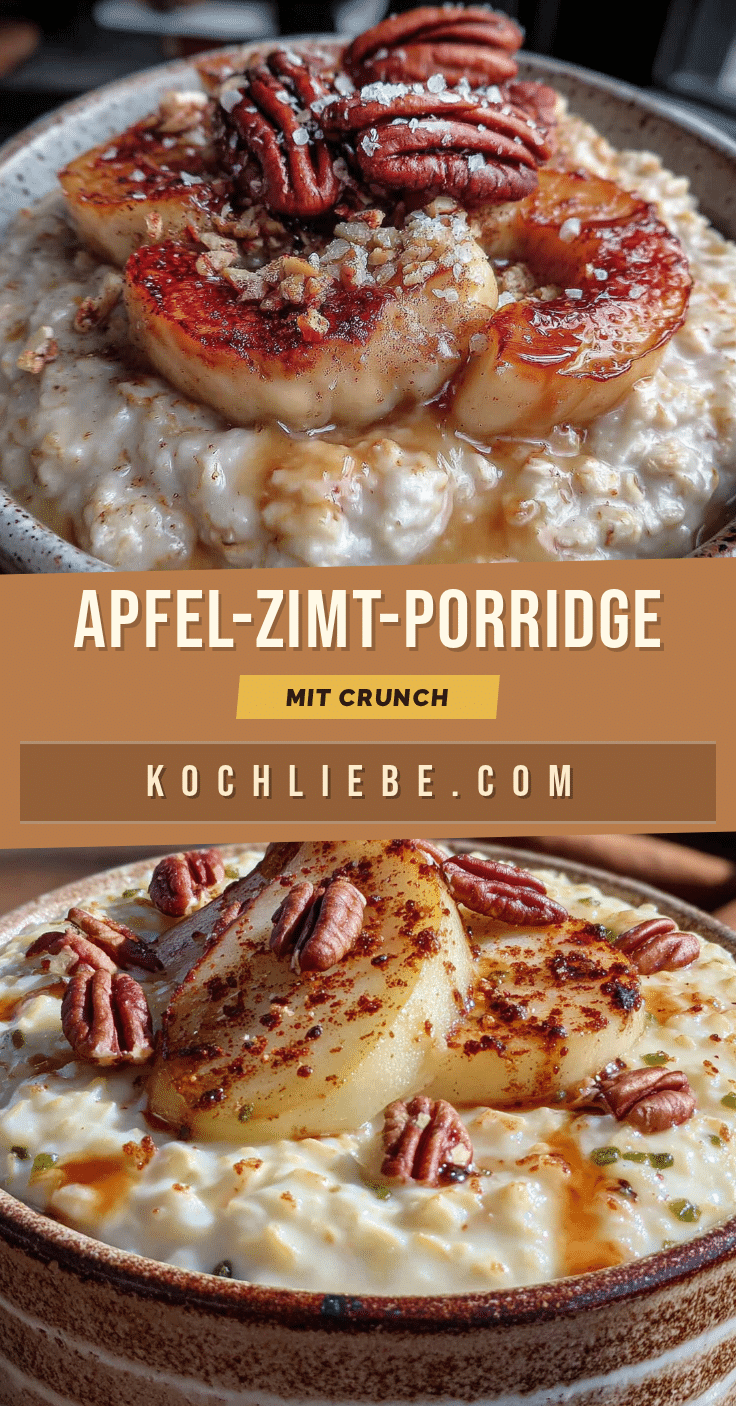 Apfel-Zimt-Porridge recipe