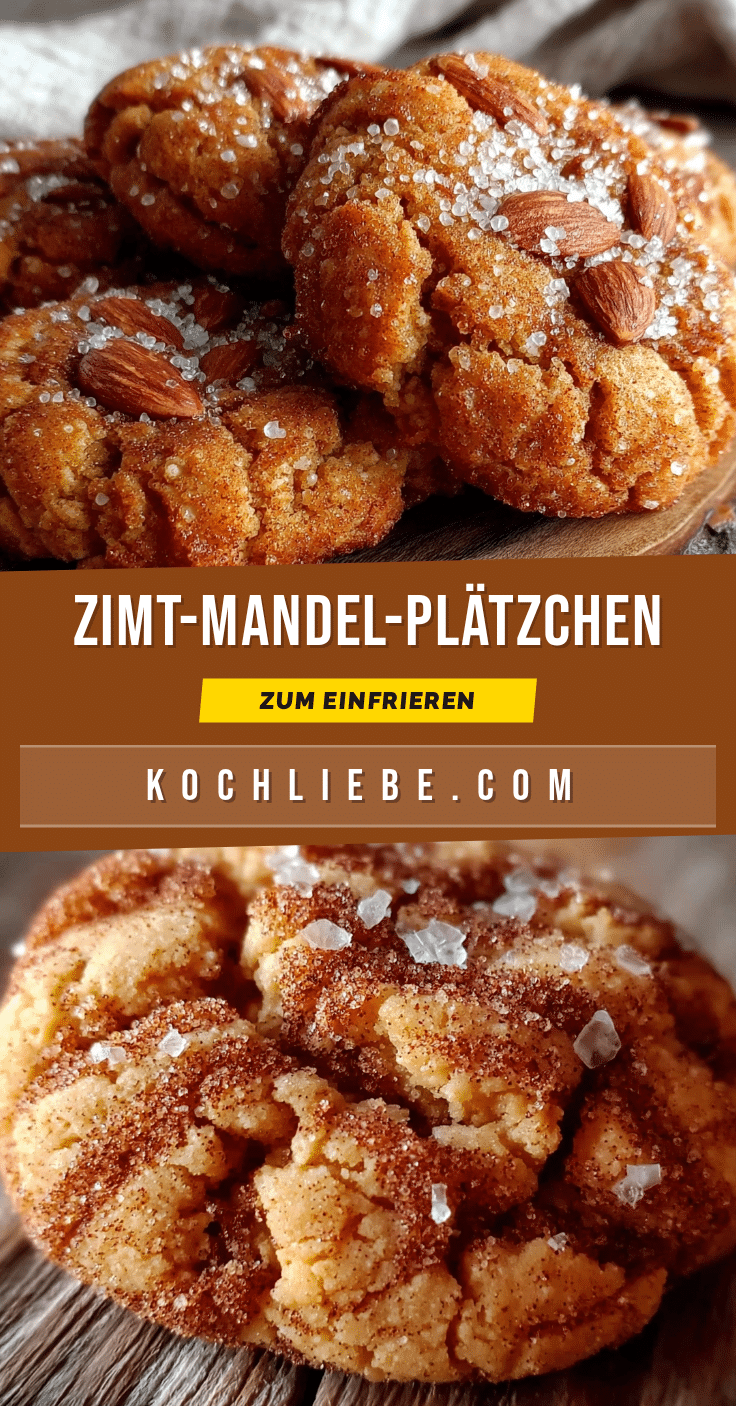Einfache Zimt-Mandel-Kekse recipe