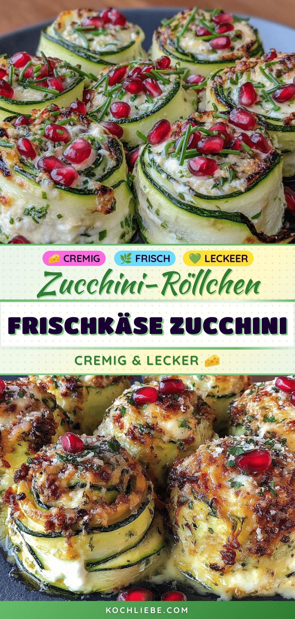 Frischkäse-Zucchini-Röllchen recipe