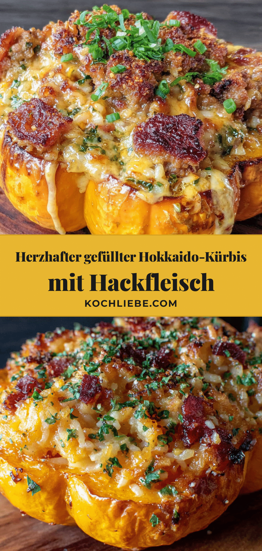 gefüllter Hokkaido-Kürbis recipe