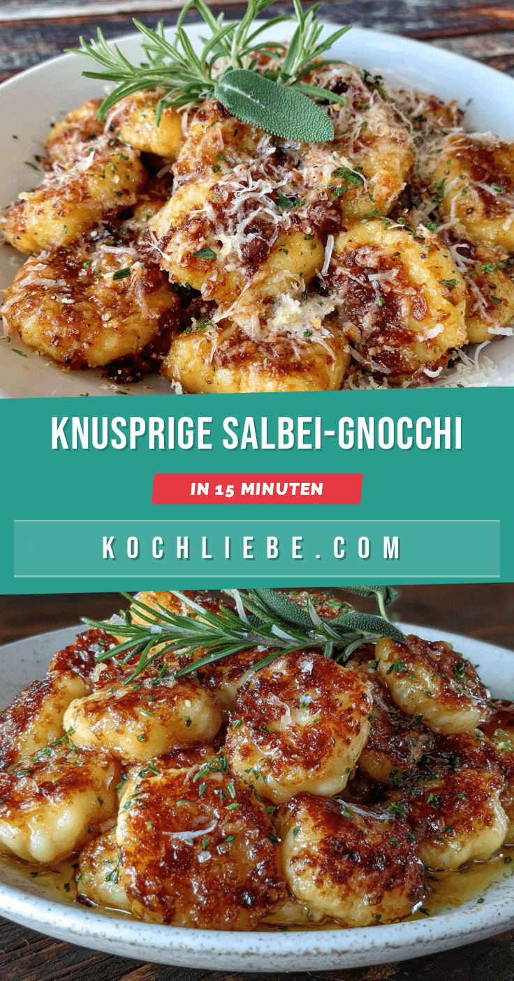 Knusprige Gnocchi mit Salbei-Butter recipe