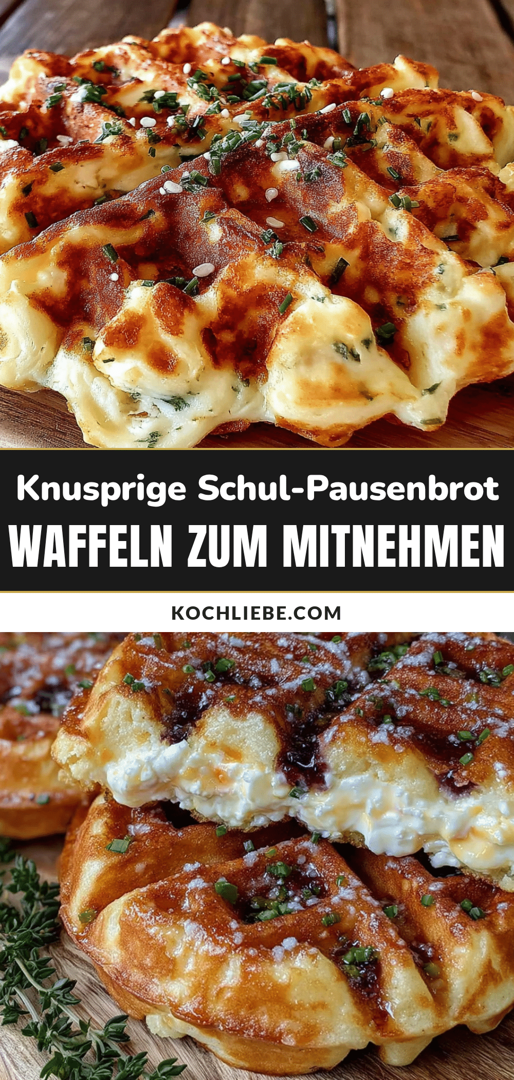Knusprige Schul-Pausenbrot-Waffeln recipe