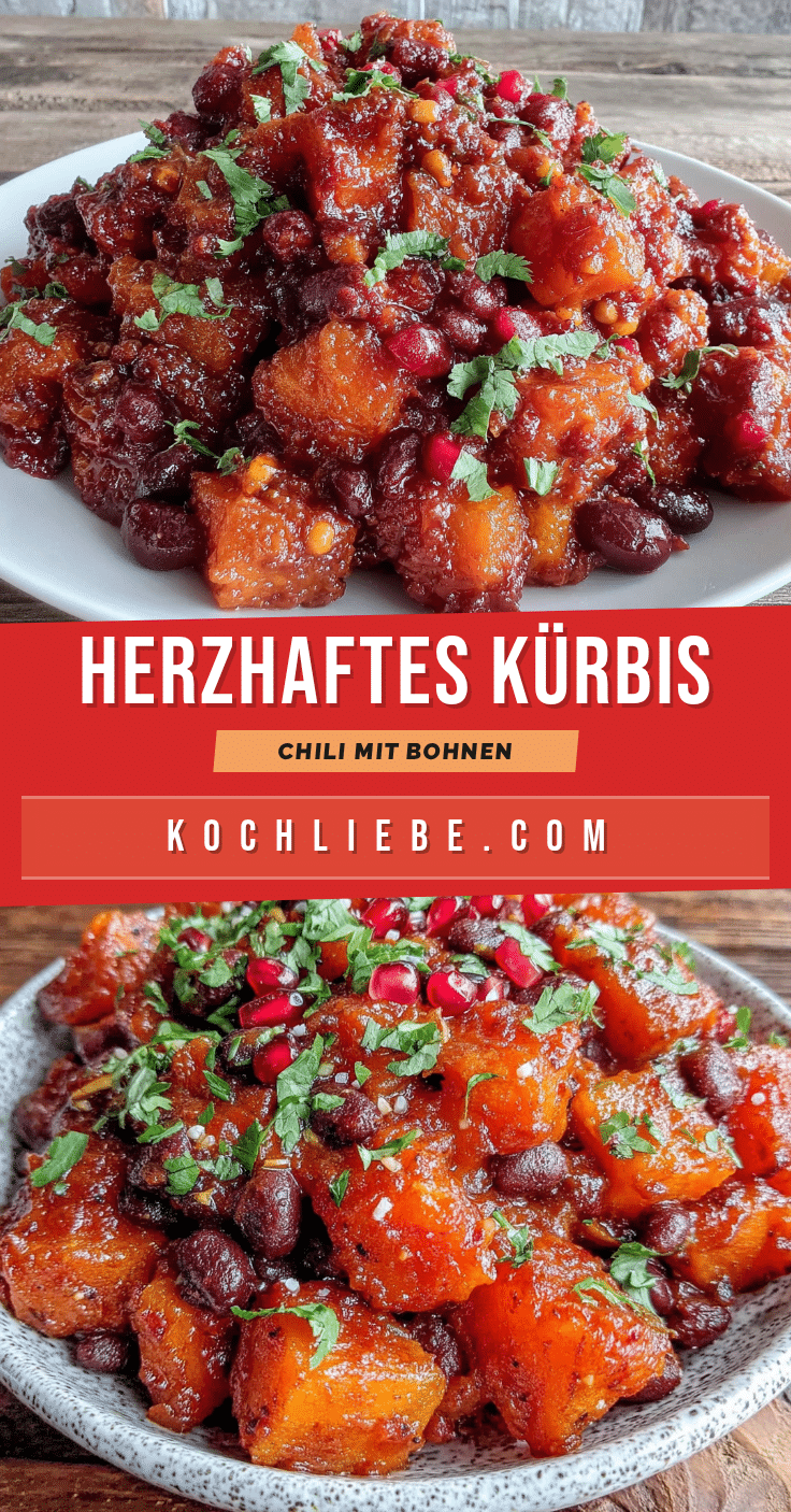 Kürbis-Chili mit schwarzen Bohnen recipe
