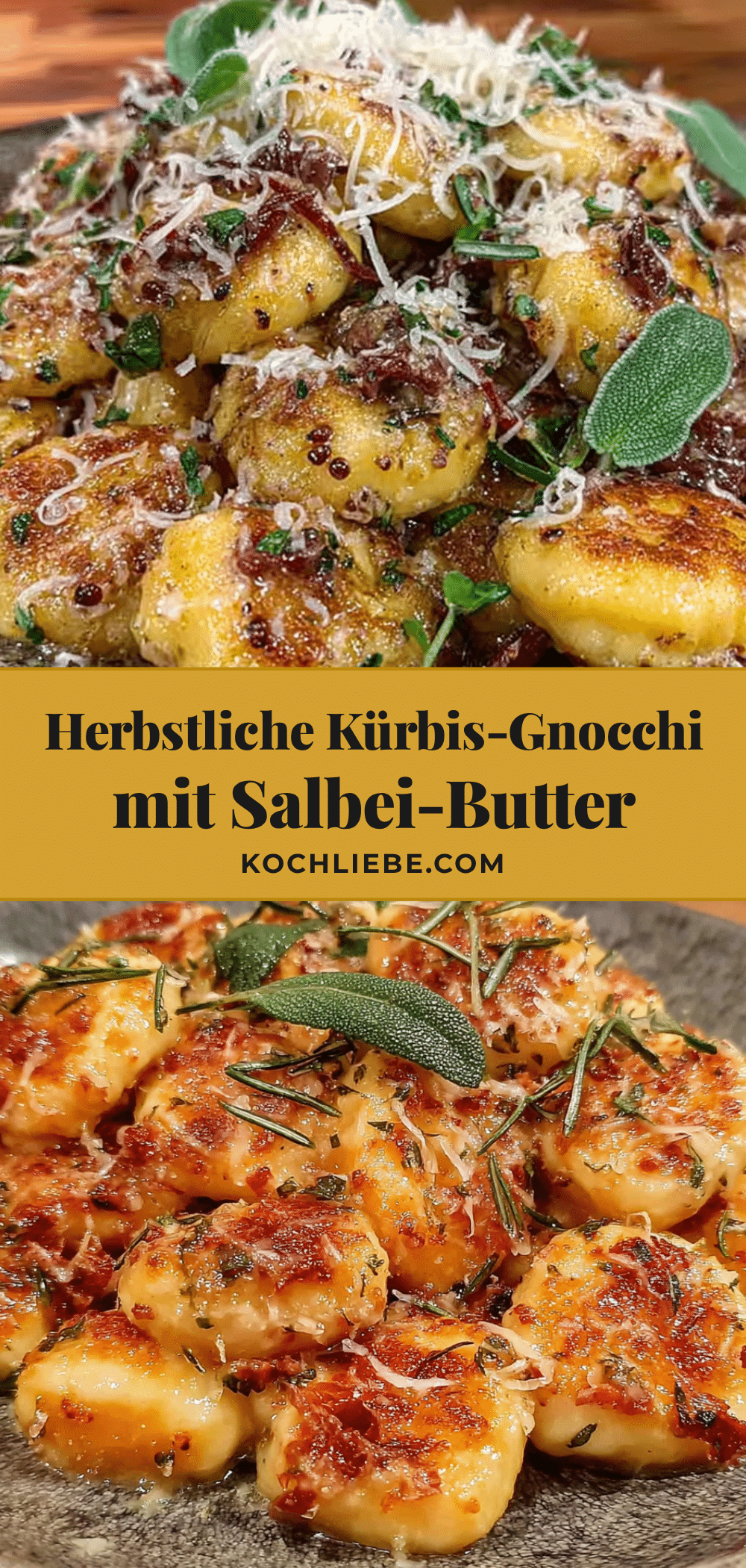 Kürbis-Gnocchi mit Salbei-Brown-Butter recipe