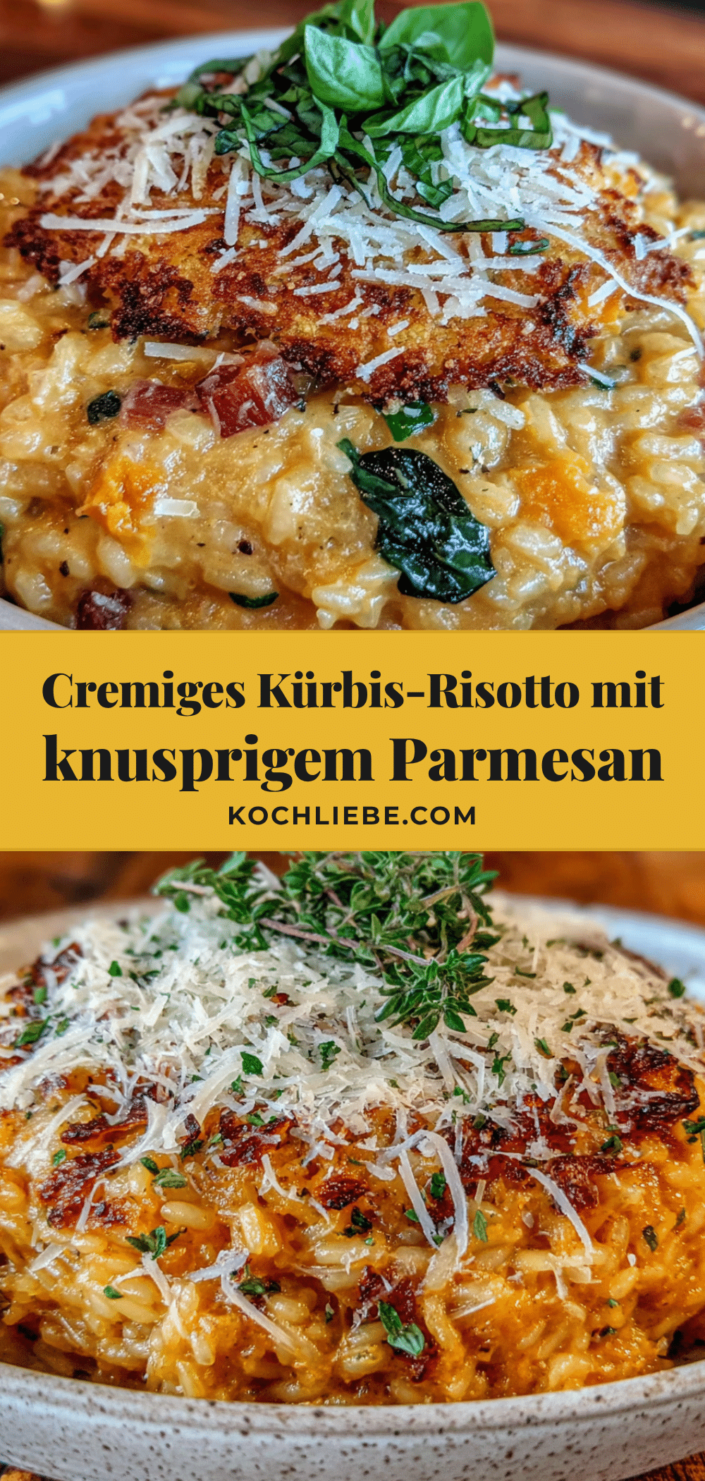 Kürbis-Risotto recipe