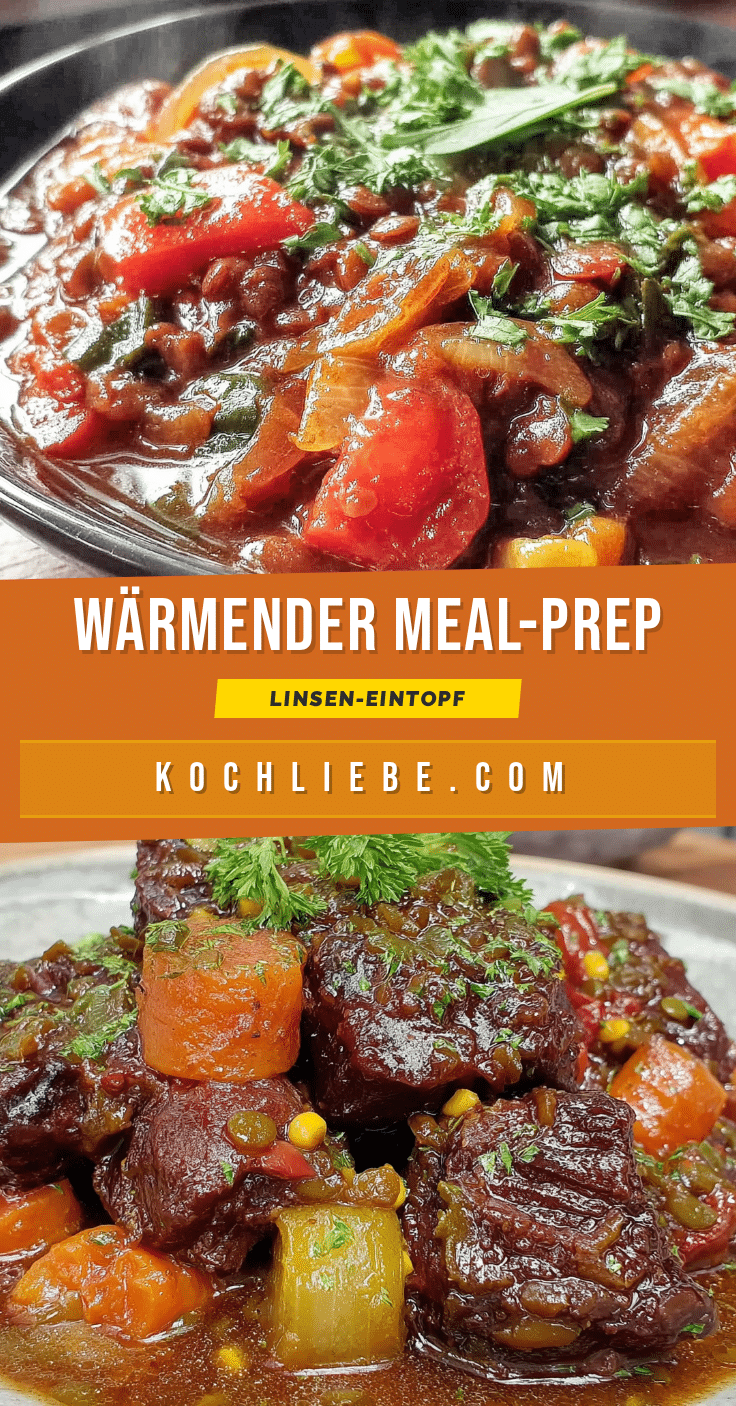 Linsen-Eintopf fürs Meal Prep recipe