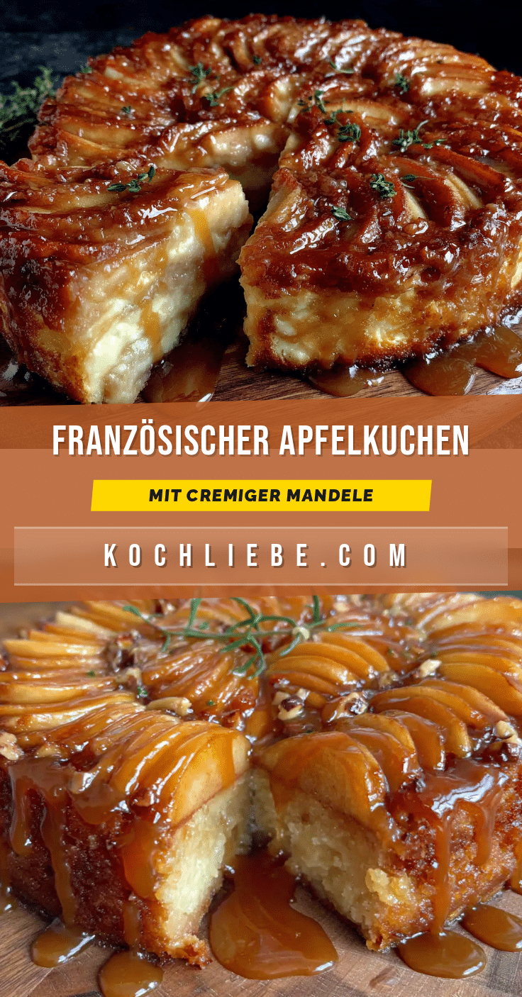 Perfekter französischer Apfelkuchen mit Mandelcreme recipe