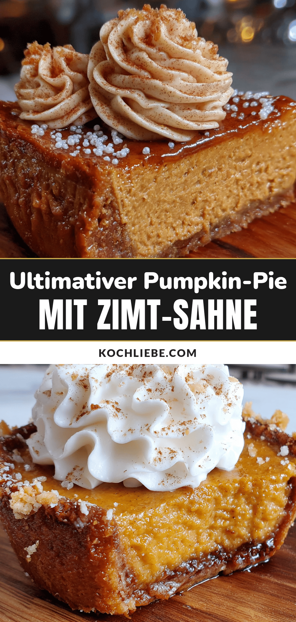 Pumpkin-Pie Rezept mit Mürbteig recipe