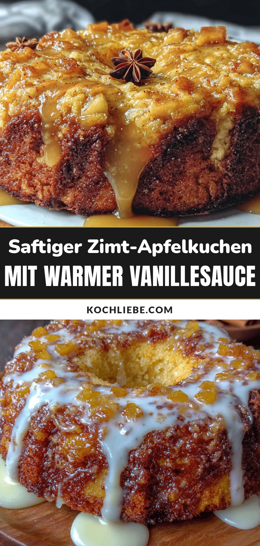 Saftiger Zimt-Apfelkuchen recipe