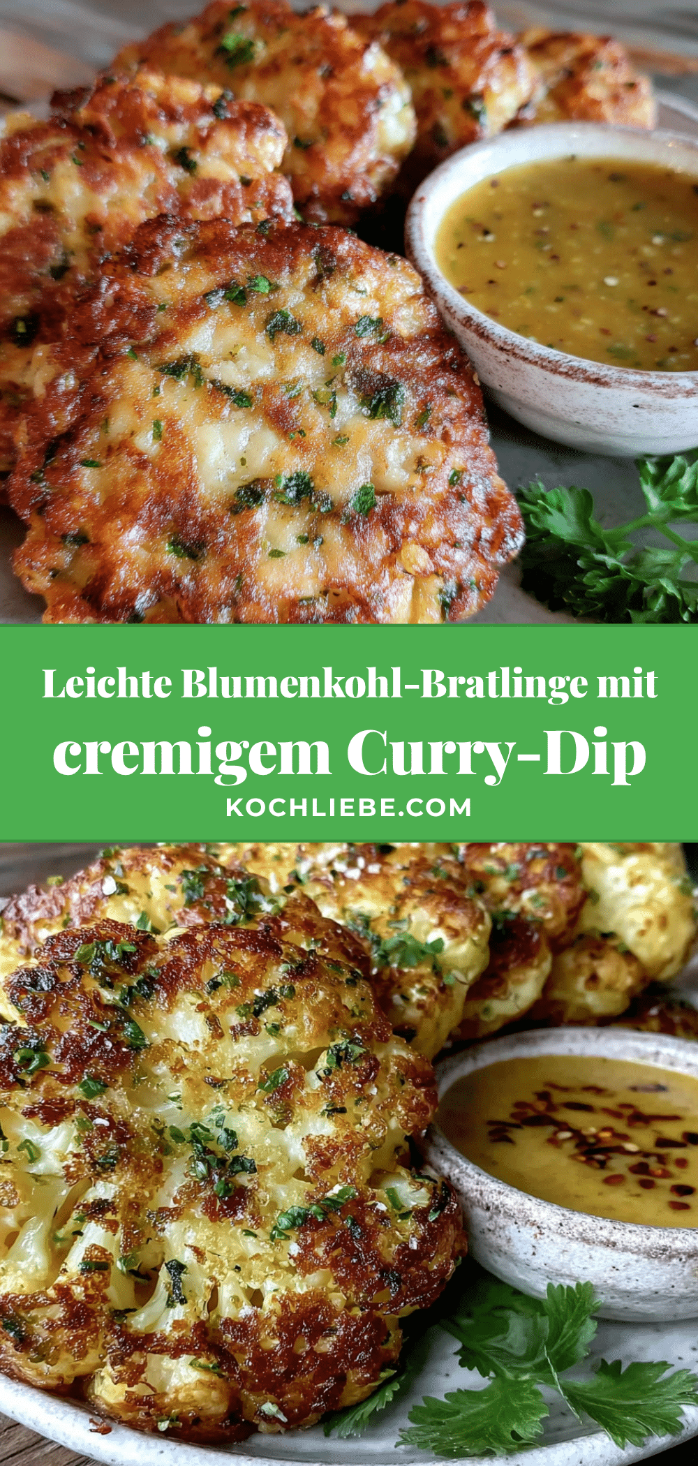Blumenkohl-Bratlinge recipe