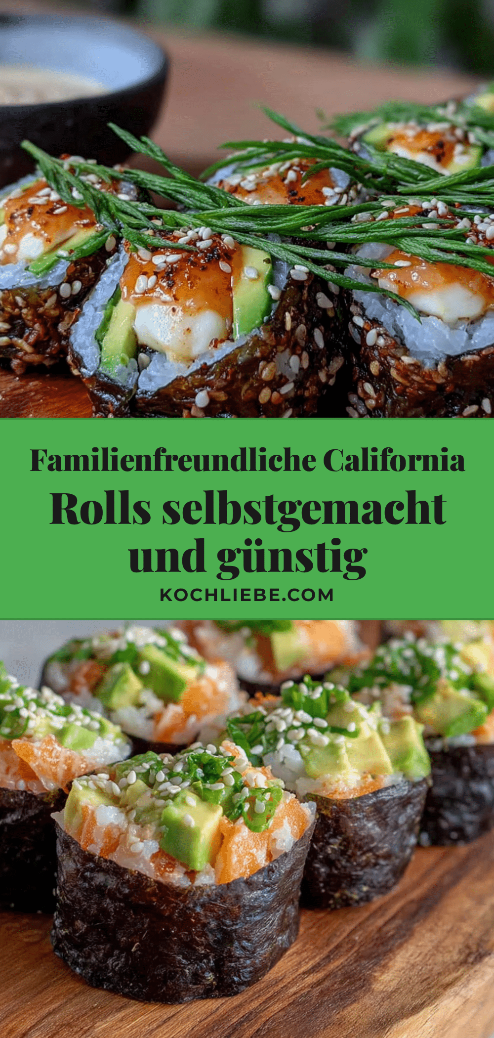 California Rolls selber machen recipe