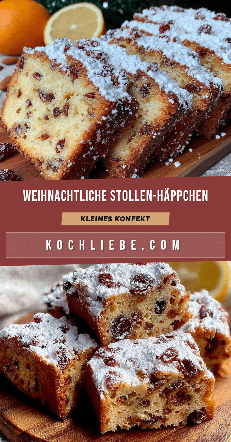Christstollen-Häppchen recipe