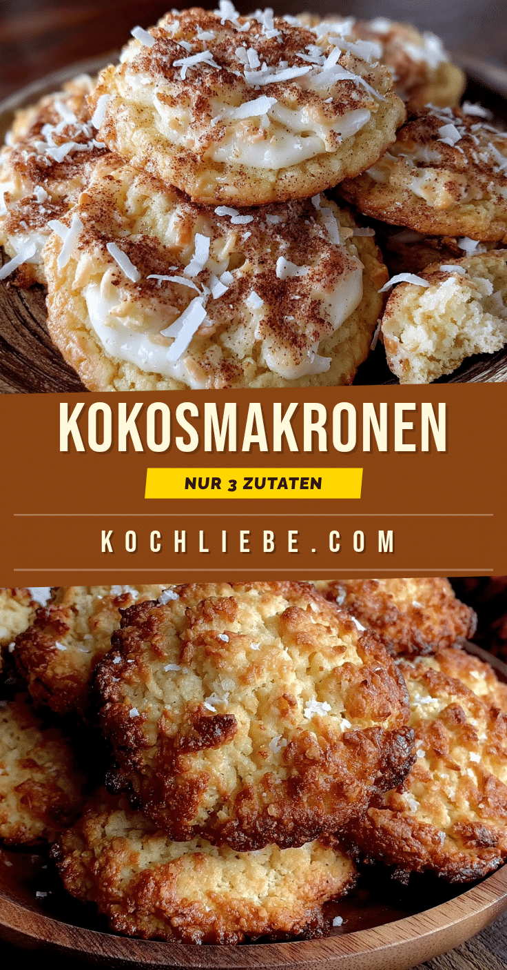 Einfache Kokosmakronen ohne Ei recipe