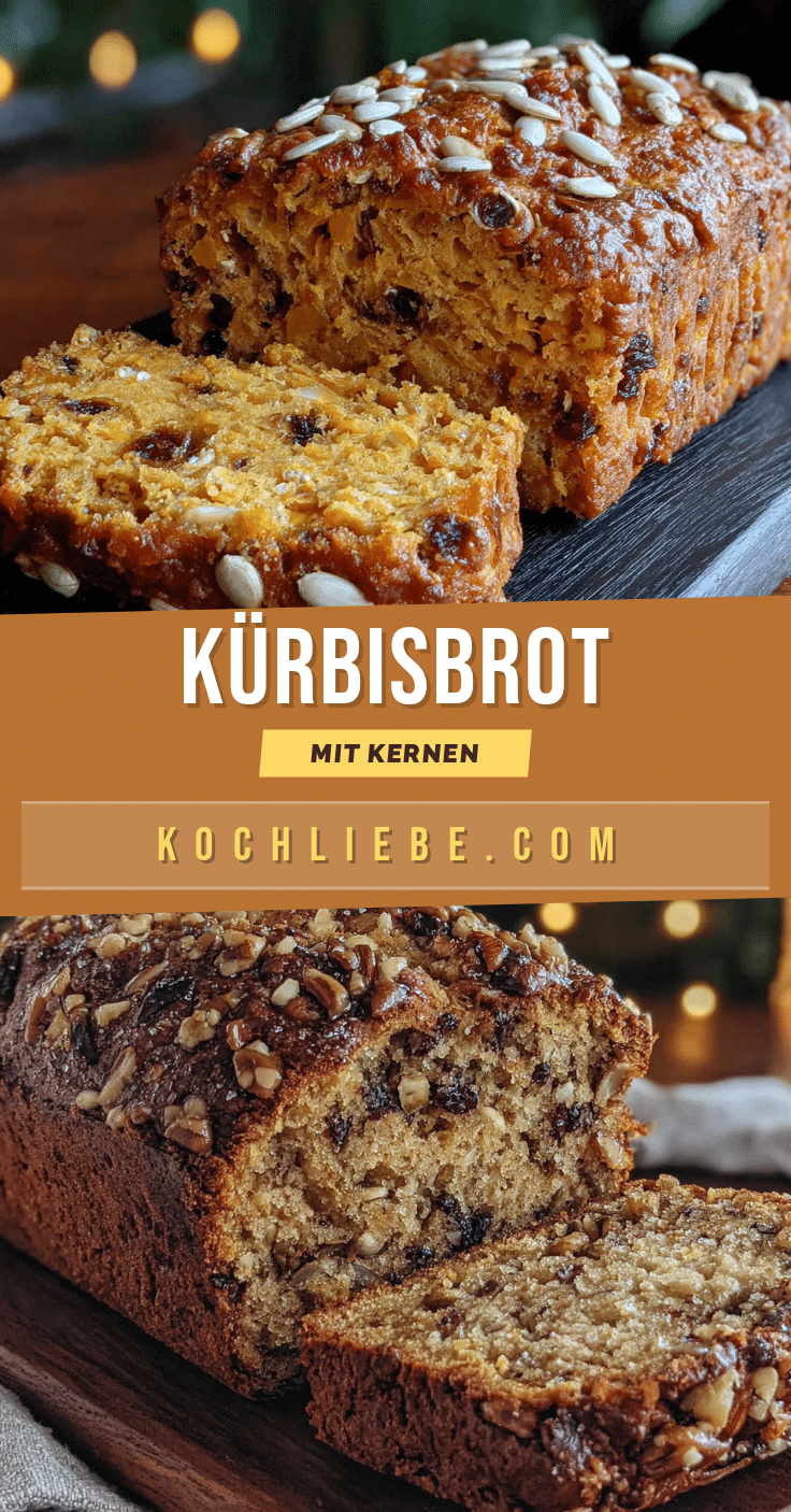 Einfaches Kürbisbrot mit Kernen recipe