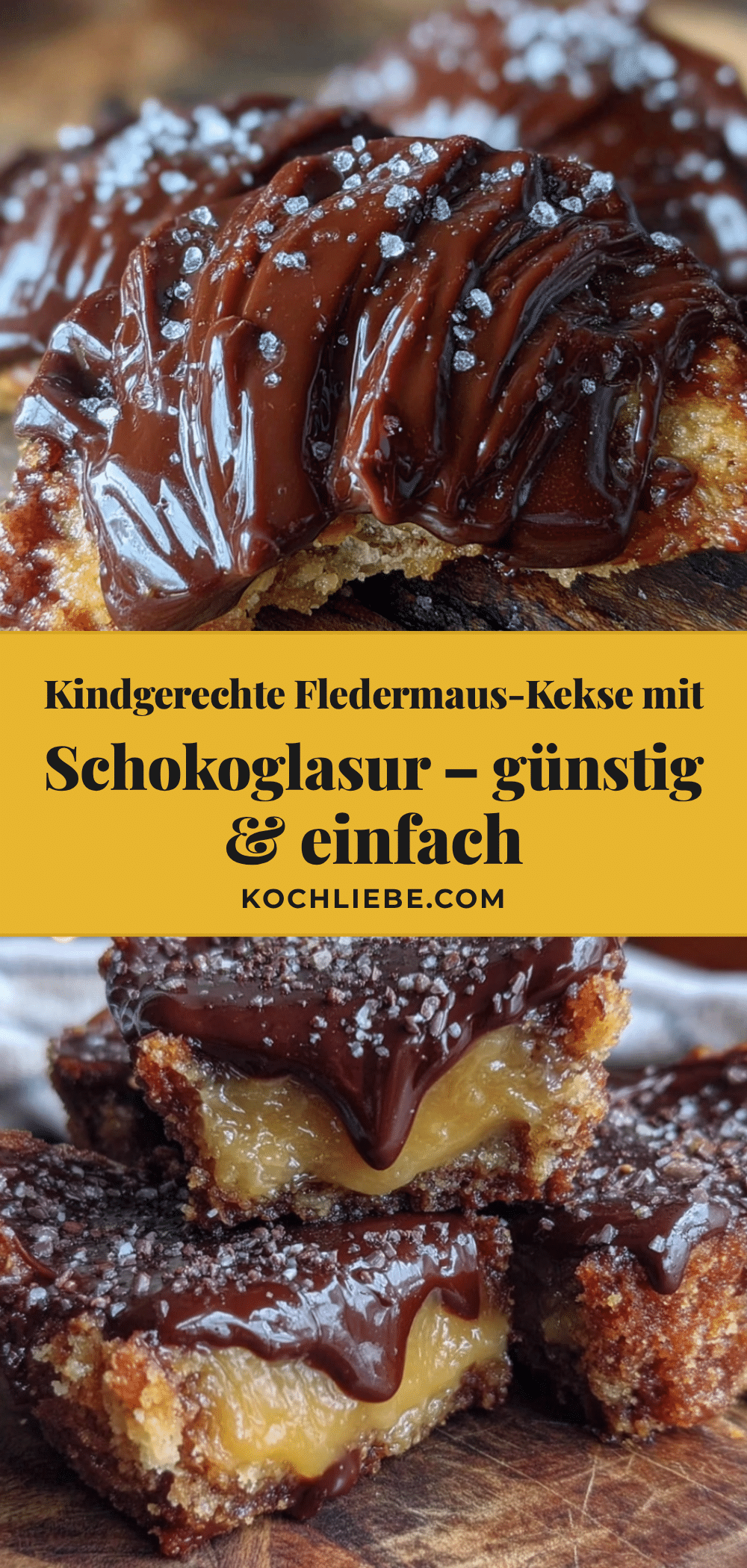 Fledermaus-Kekse Halloween-Rezept recipe