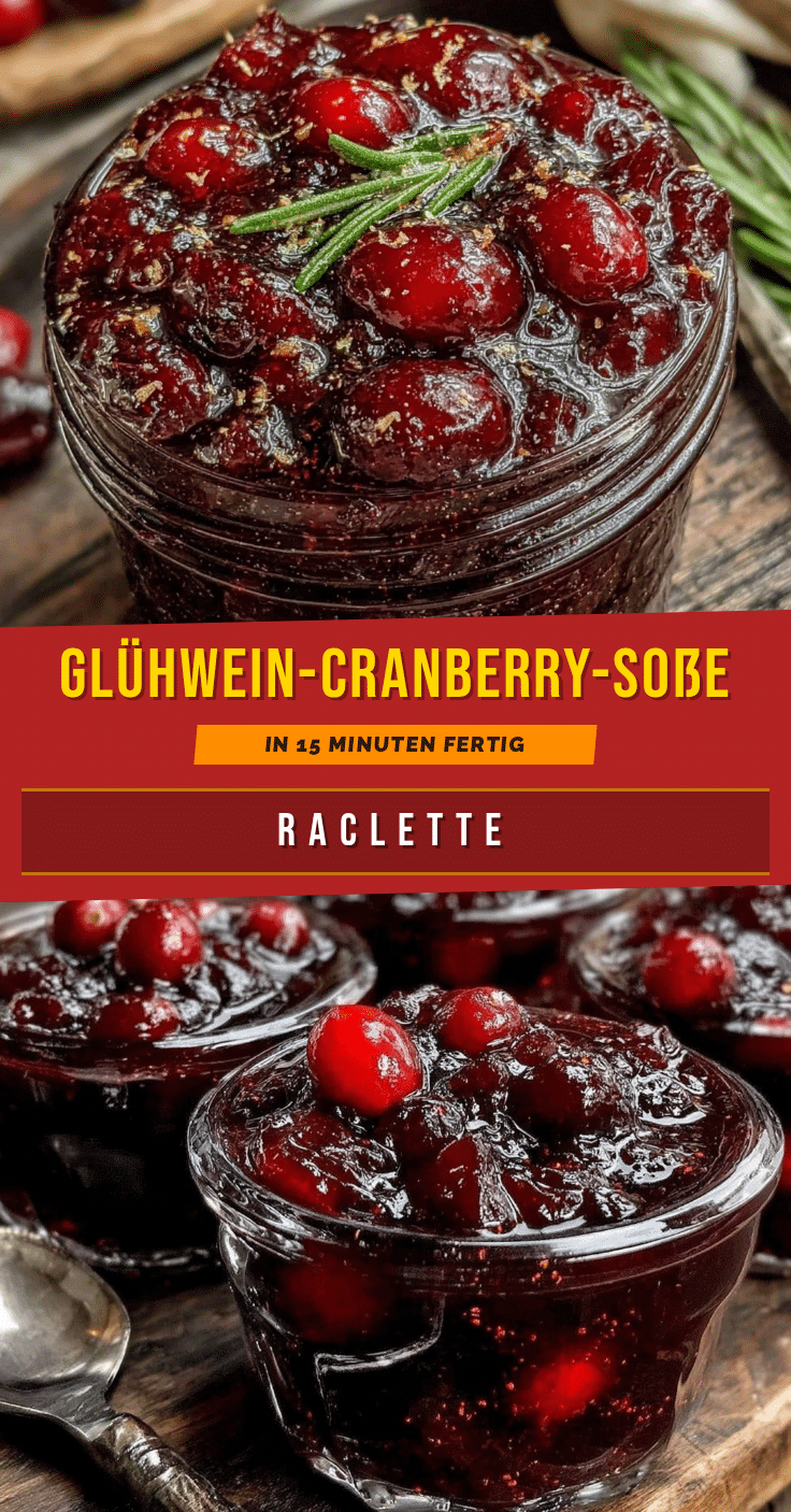 Glühwein-Cranberry-Soße recipe