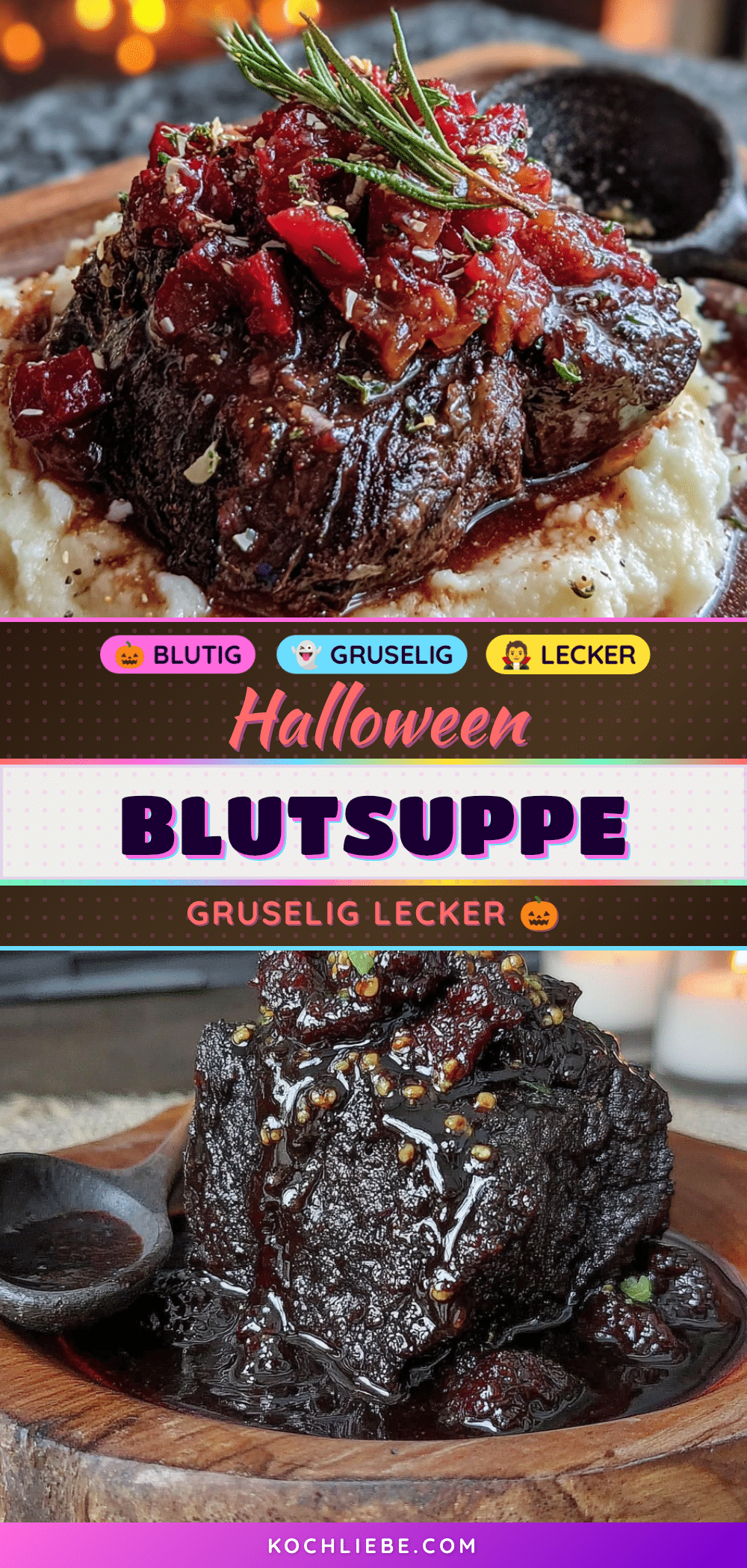 Halloween-Blutsuppe recipe