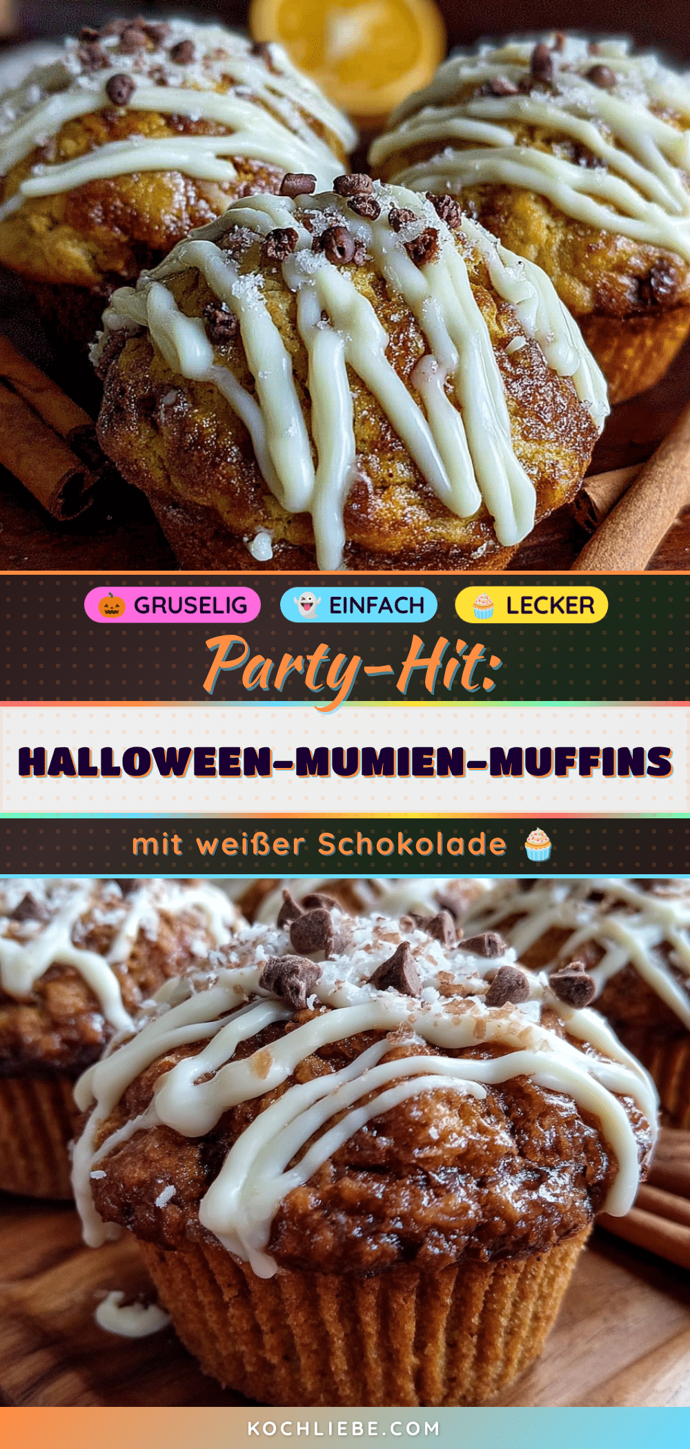 Halloween-Mumien-Muffins recipe