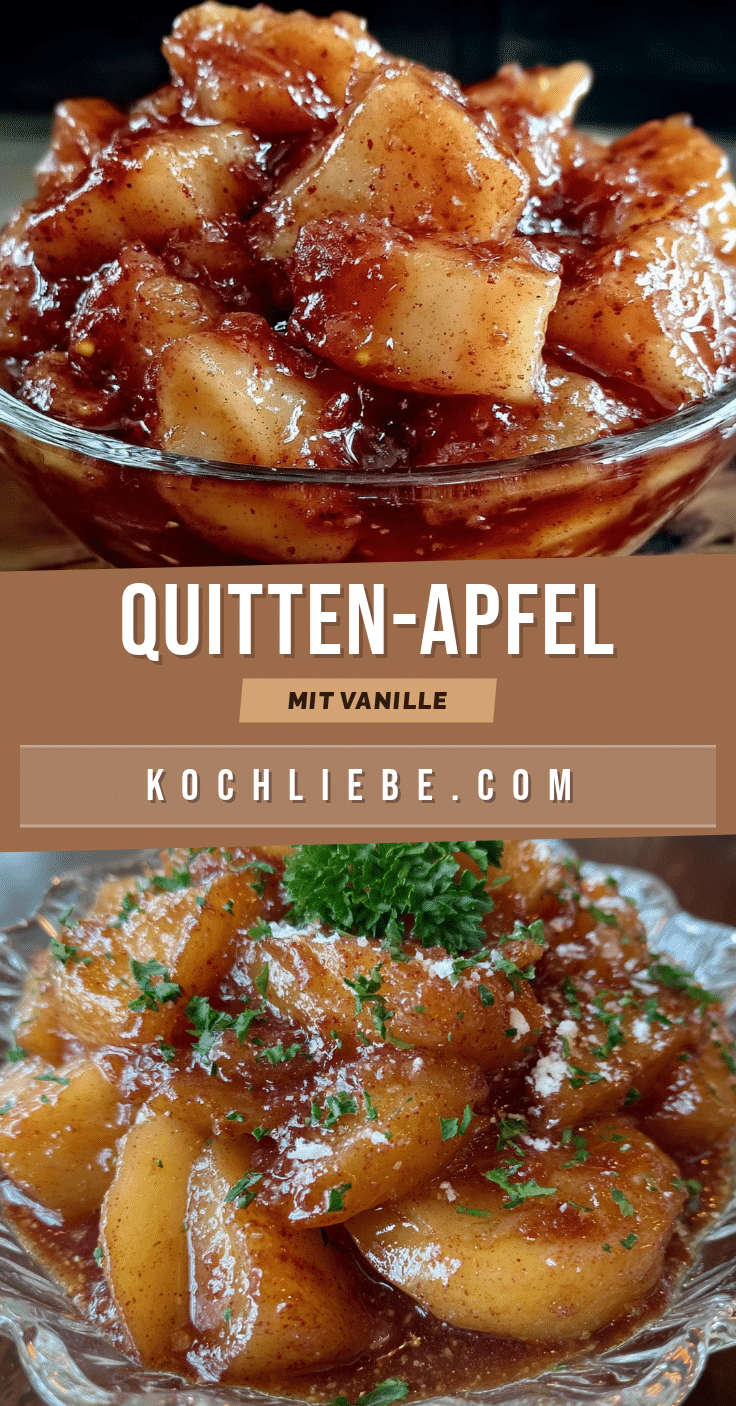 Herbstliches Quitten-Apfel-Kompott recipe