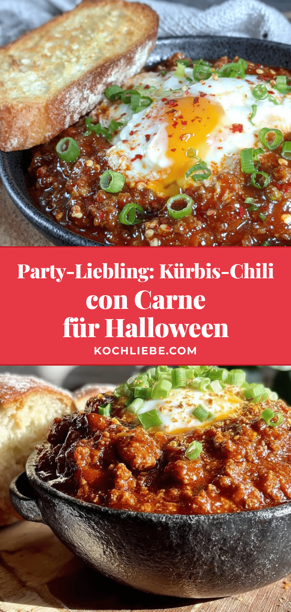 Kürbis-Chili con Carne recipe