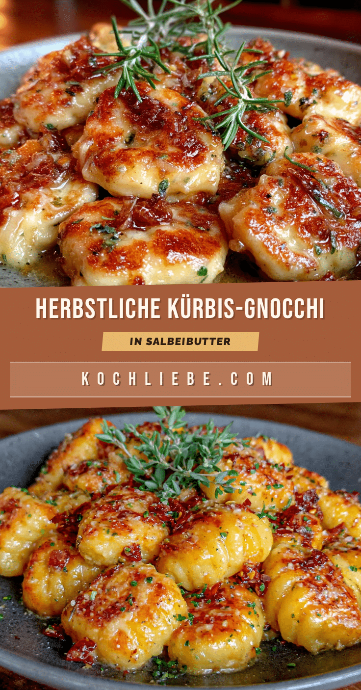 Kürbis-Gnocchi in Salbeibutter recipe