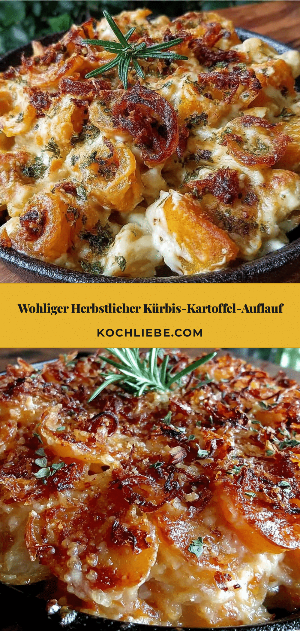 Kürbis-Kartoffel-Auflauf recipe