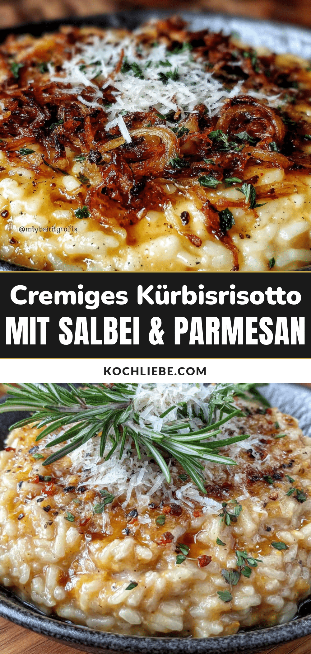 Kürbisrisotto mit Salbei recipe