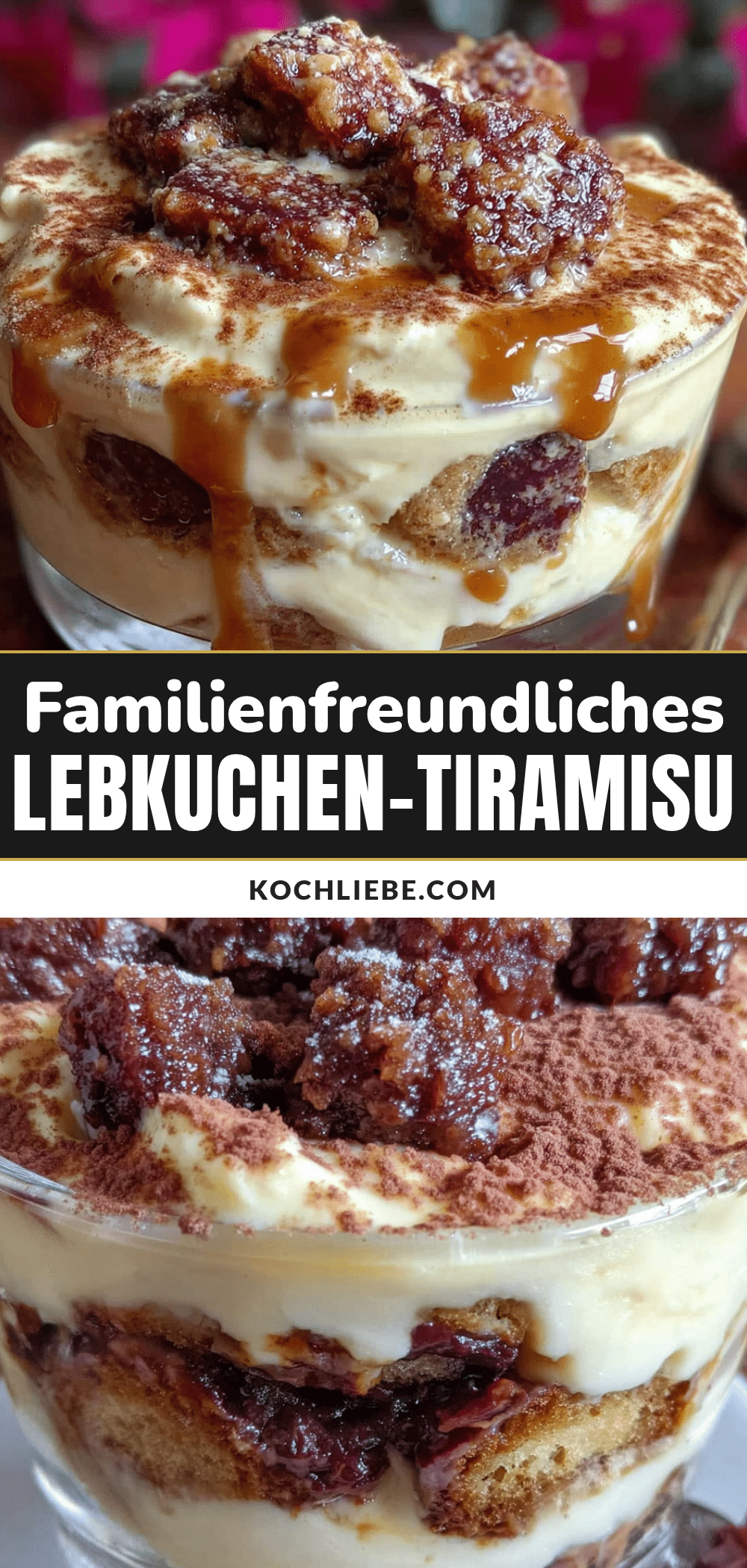 Lebkuchen-Tiramisu mit Mascarpone recipe