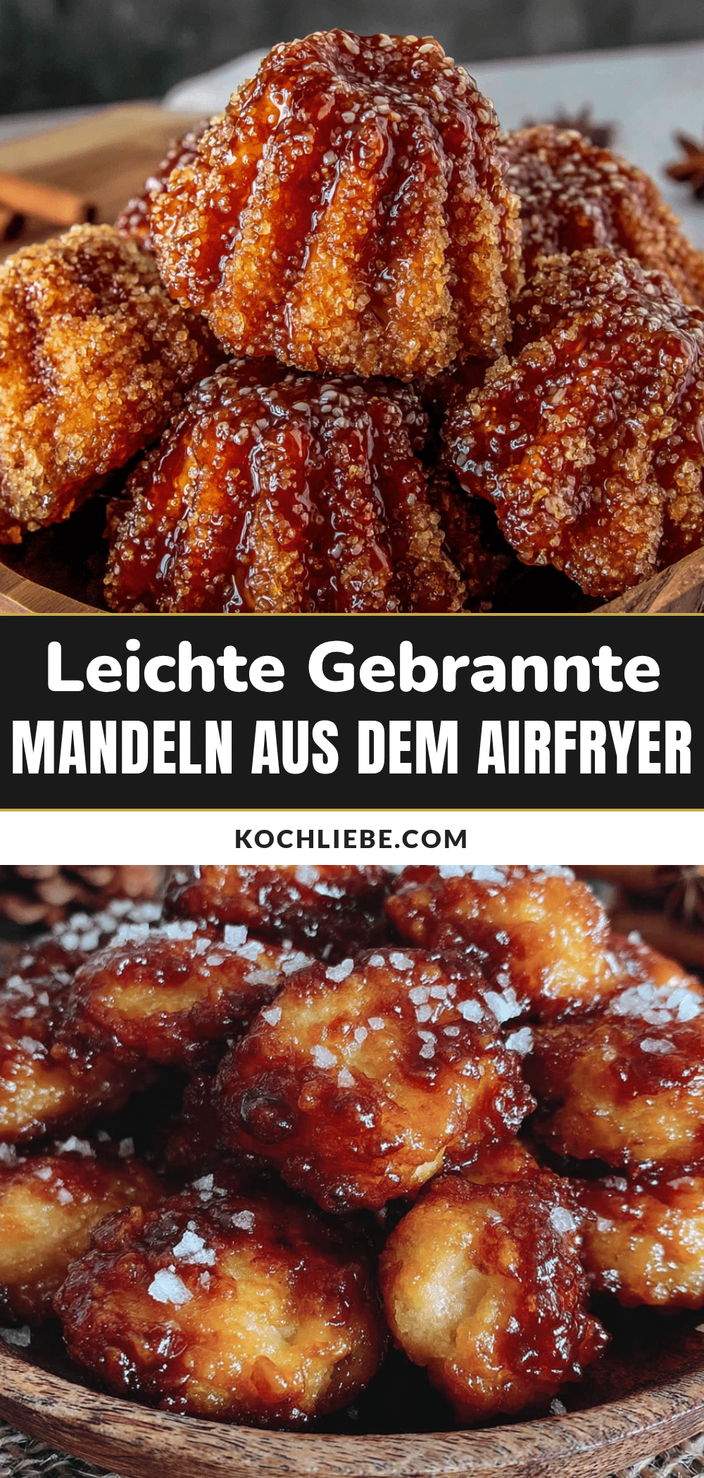 Leichte gebrannte Mandeln aus dem Airfryer recipe