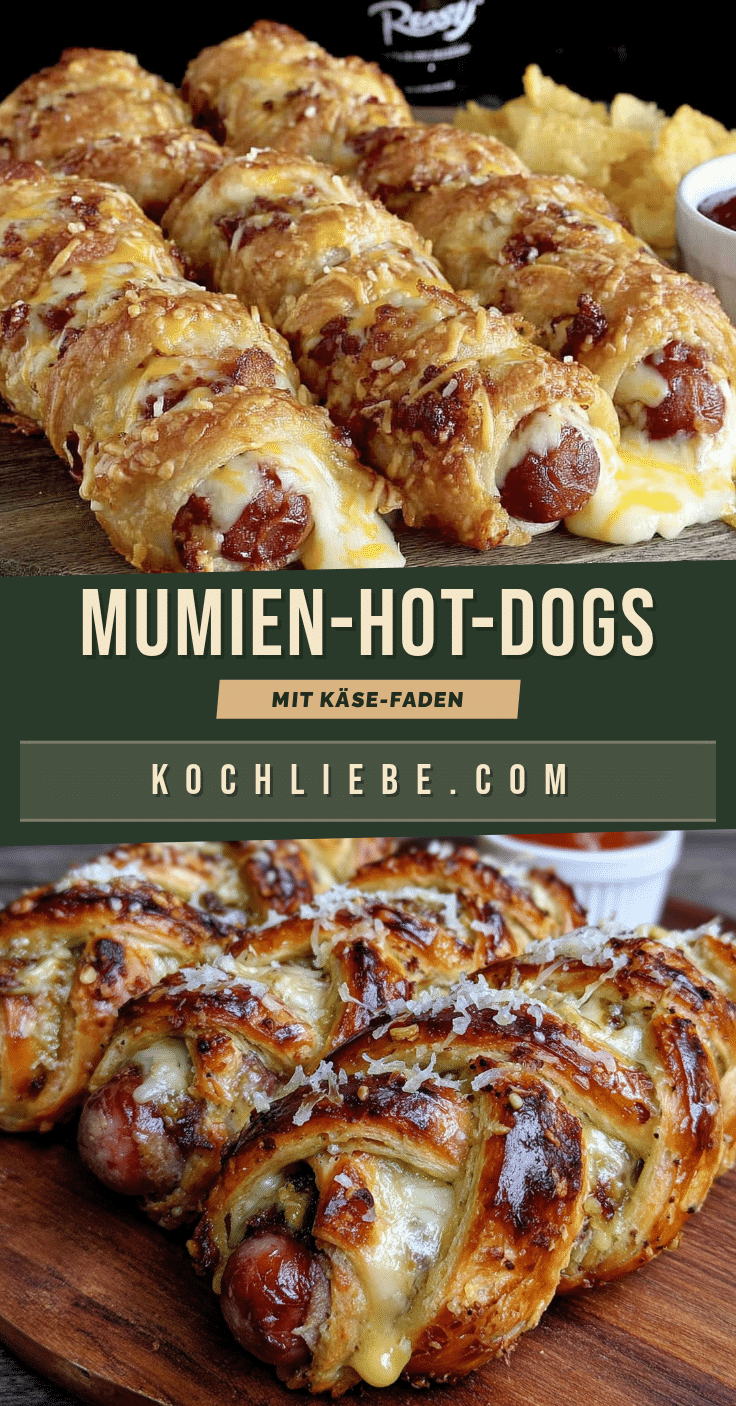 Mumien-Hot-Dogs recipe