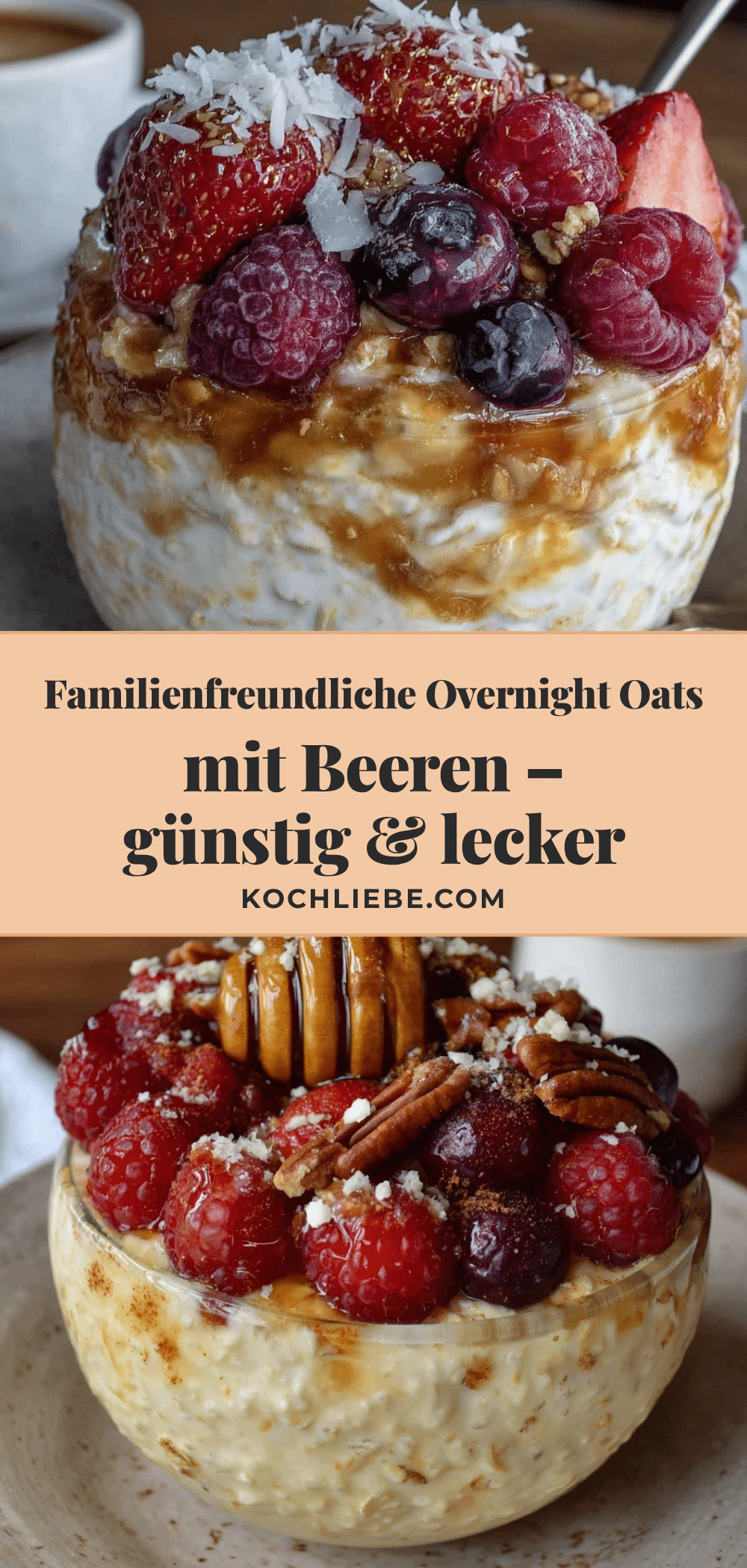 Overnight Oats mit Beeren recipe